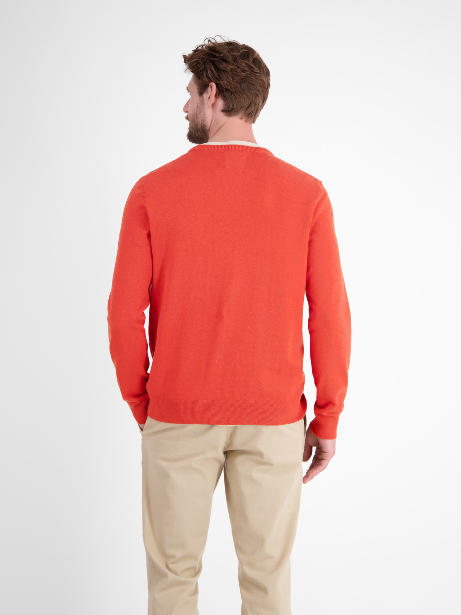 LERROS Strickpullover »LERROS Herren Basic Strickpullover«