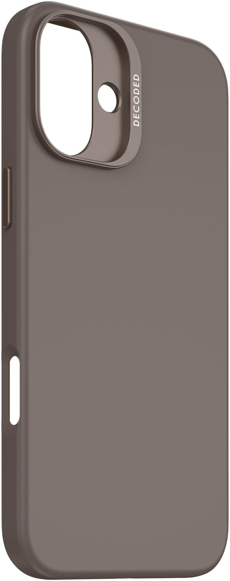 DECODED Smartphone-Hülle »AntiMicrobial Silicone Backc. iPhone 16 Plus«, Smartphones