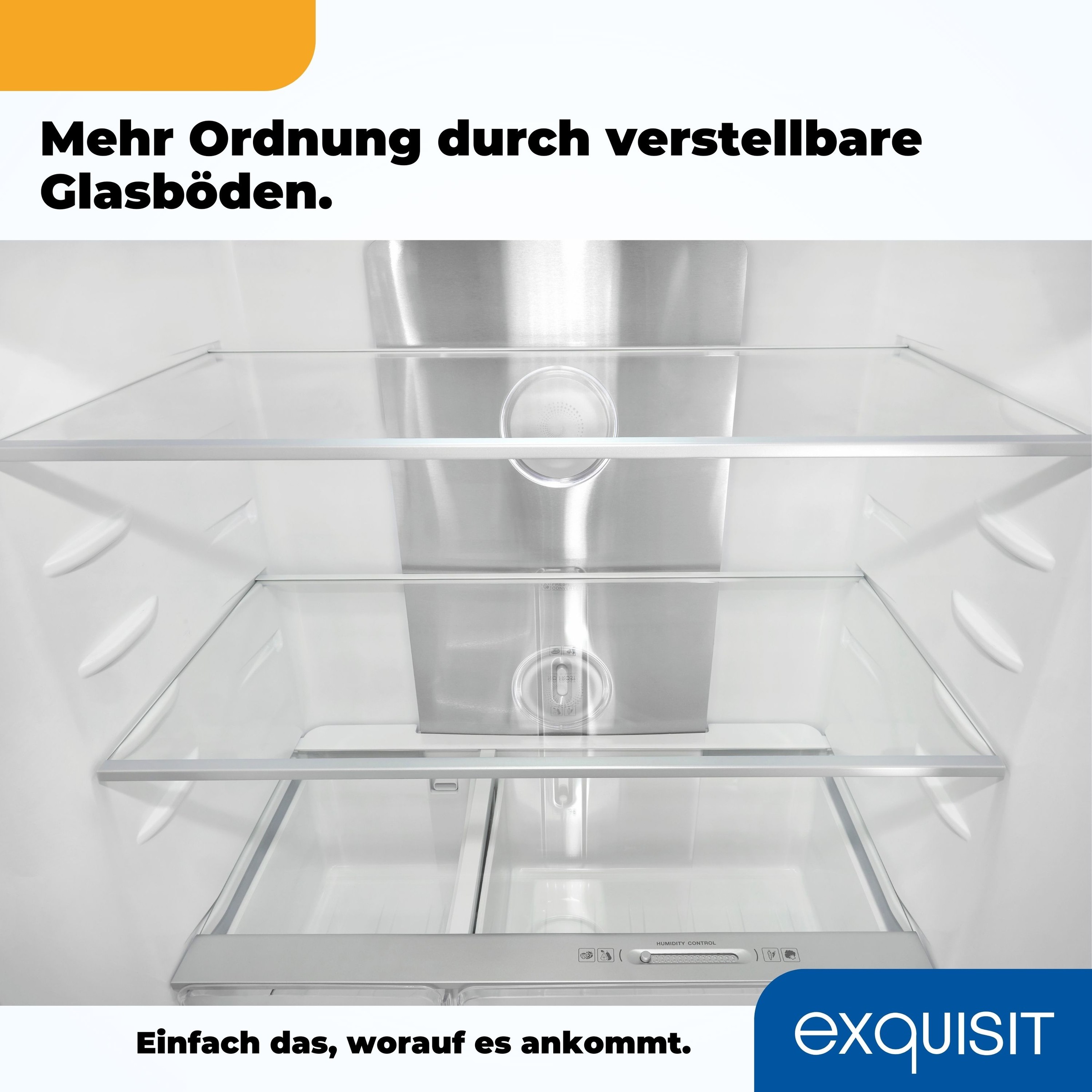 exquisit Multi Door »MD425-150-040C inoxlook«