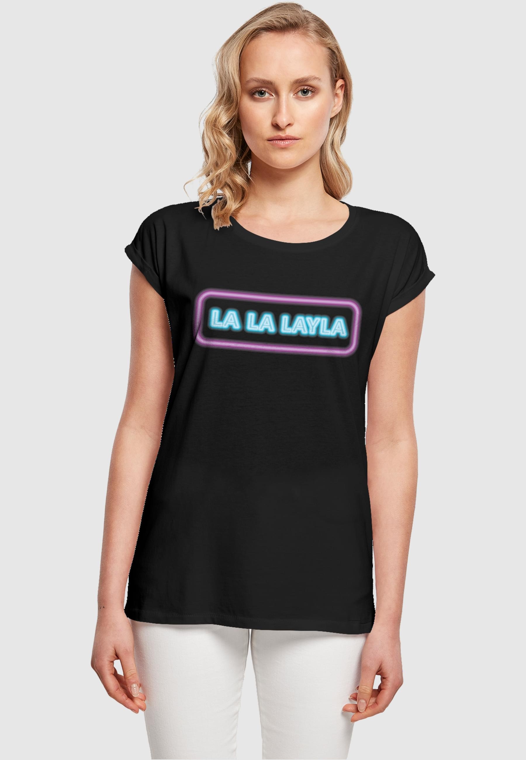 bestellen LA LA LAYLA (1 Ladies | T-Shirt«, Merchcode tlg.) für »Damen BAUR T-Shirt