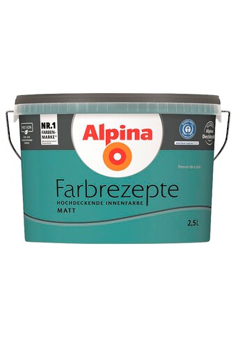 Wand- und Deckenfarbe »Farbrezepte Petrol de Luxe«