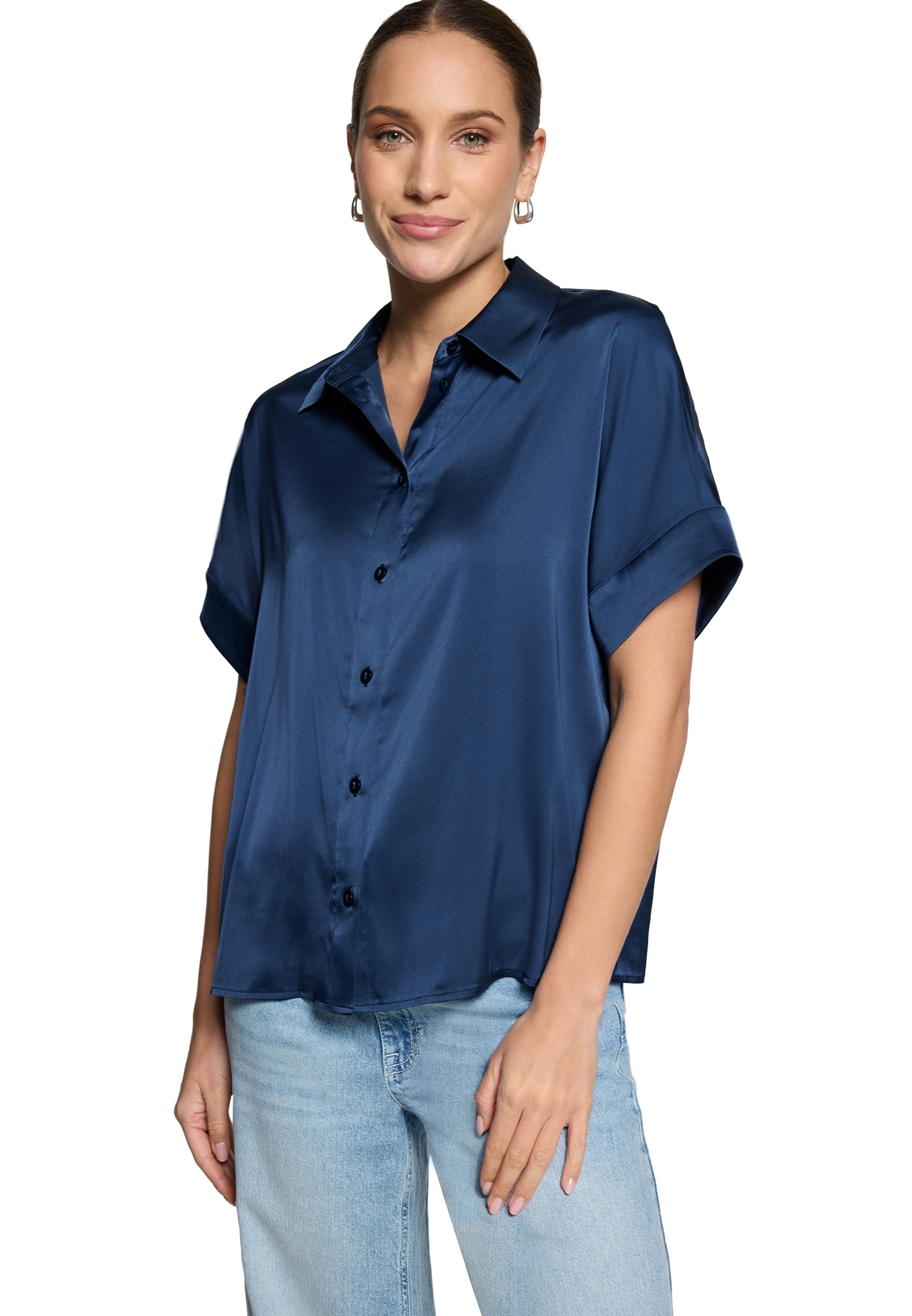 Zero Hemdbluse »Damen mit Streifen«