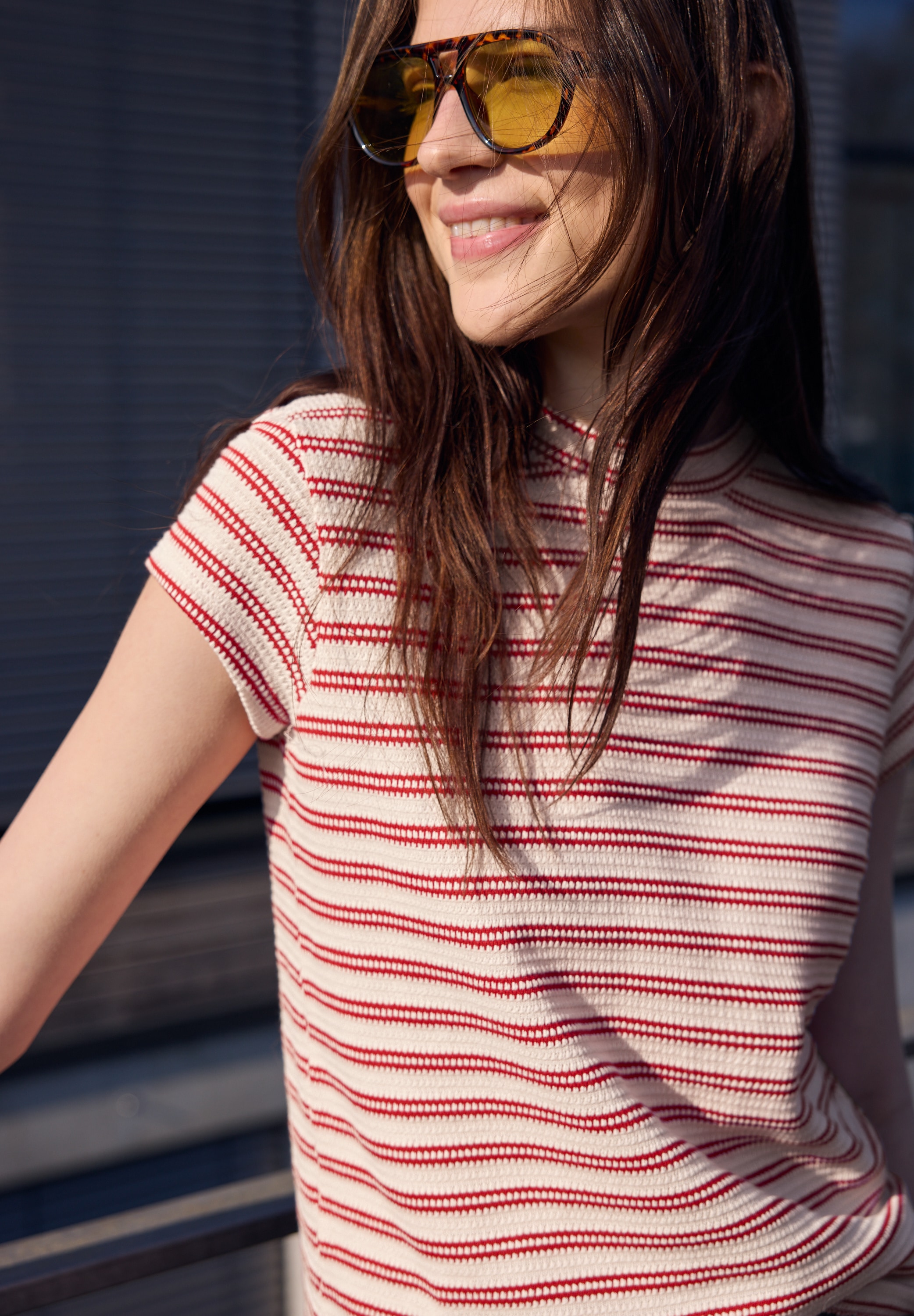 STREET ONE STUDIO T-Shirt im soften Baumwoll-Mix günstig online kaufen