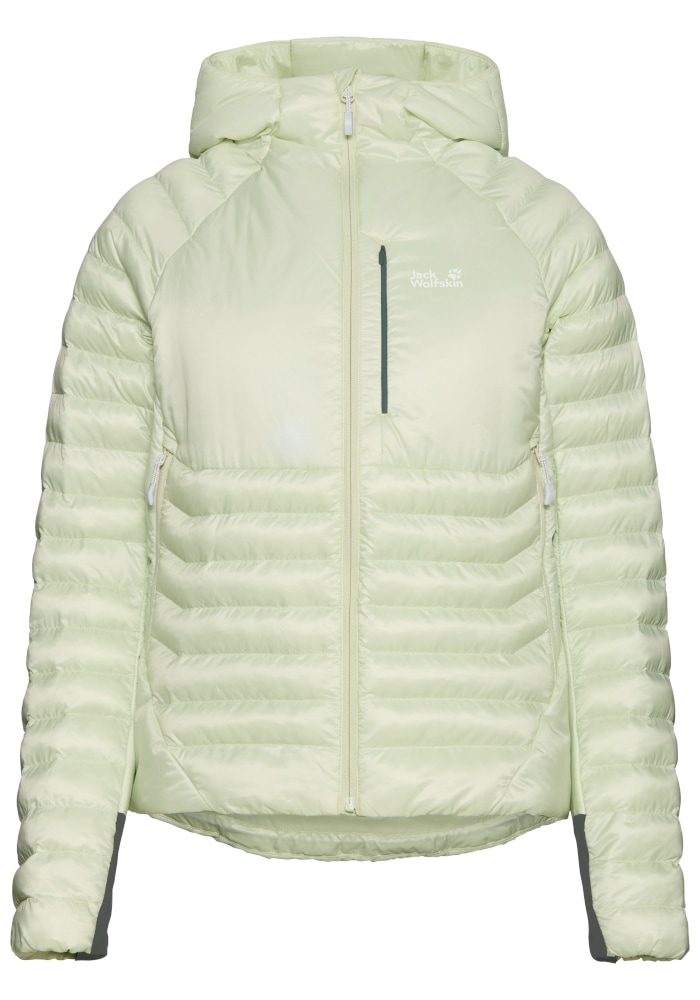 Jack Wolfskin Outdoorjacke »ROUTEBURN PRO 2 INS JKT W« mit Kapuze warm, leicht, schnell trocknend und winddicht.