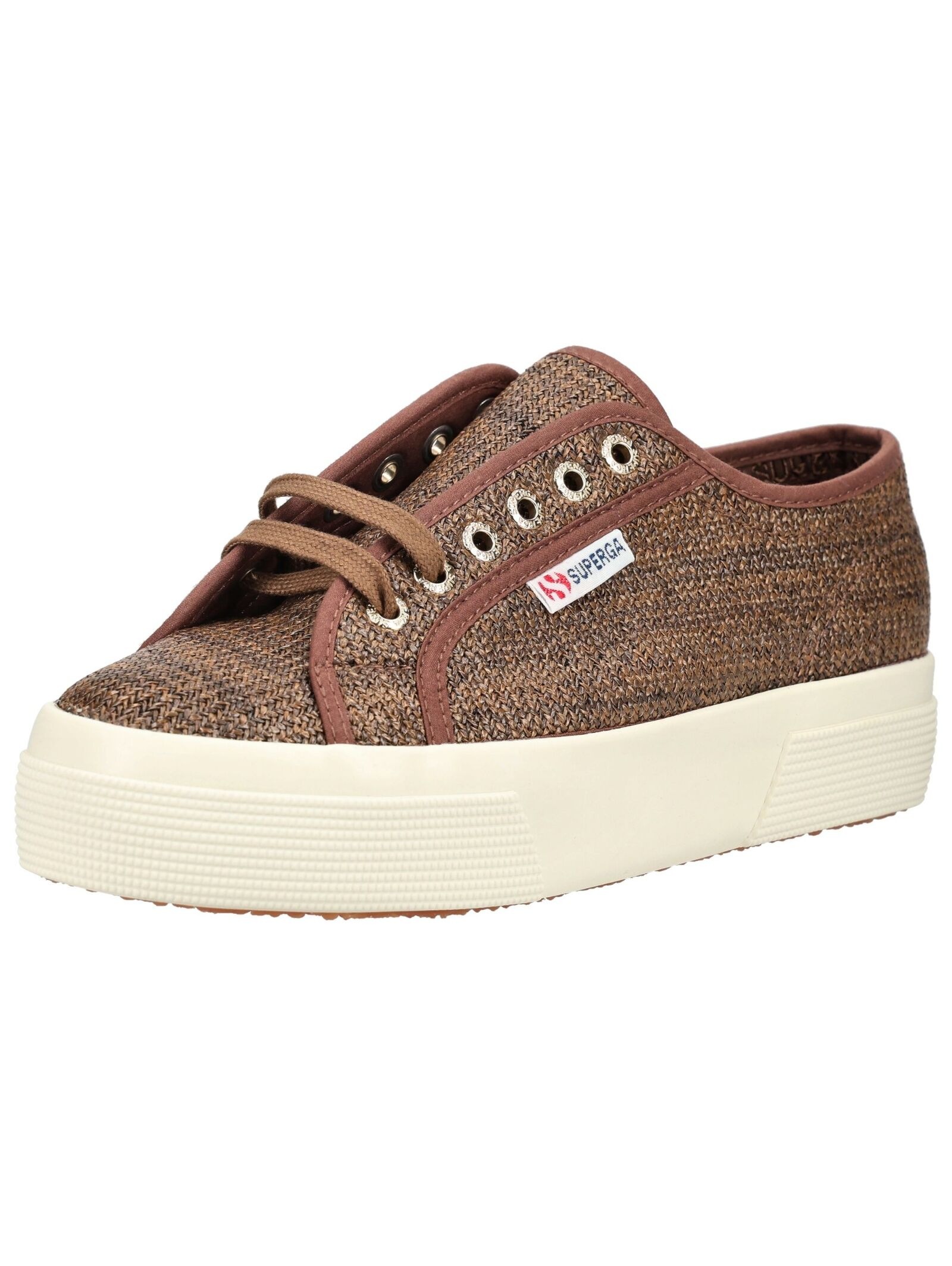 Superga Braun Plateausneaker "Superga Sneaker Textil" von Baur