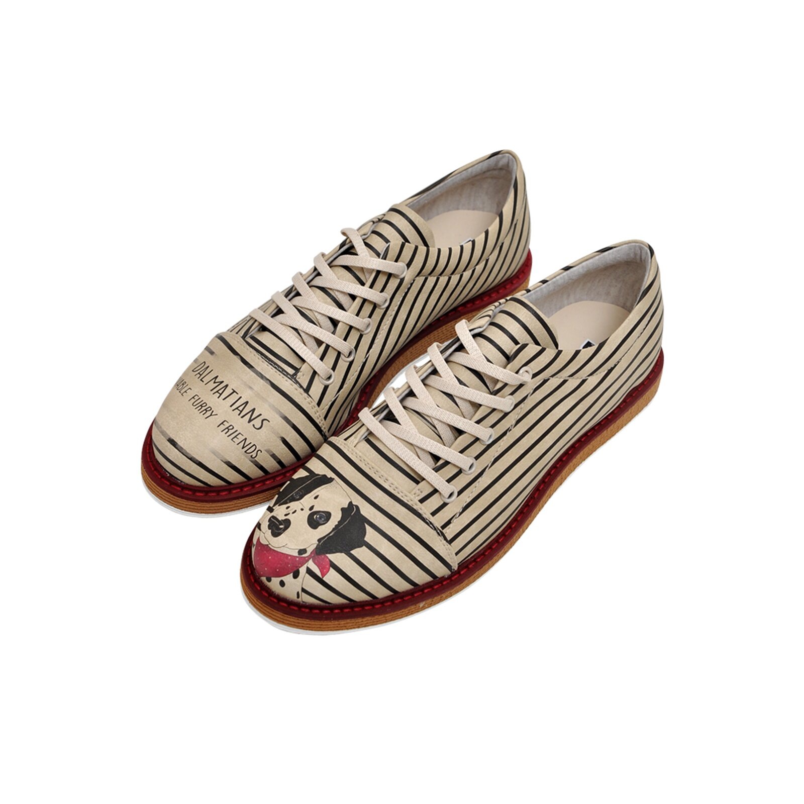 DOGO Sneaker "Brokes Dalmatian Damen Schnürhalbschuhe / Female", Vegan günstig online kaufen