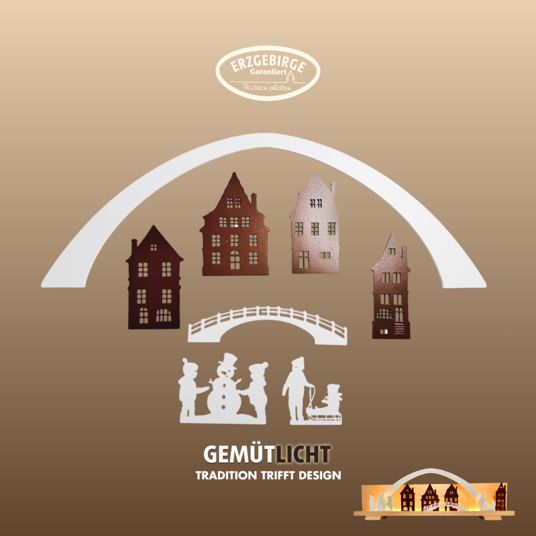 Weigla Dekofigur "Figurenset "Altstadt" für WEIGLA Dekosockel, aus Holz" Er günstig online kaufen