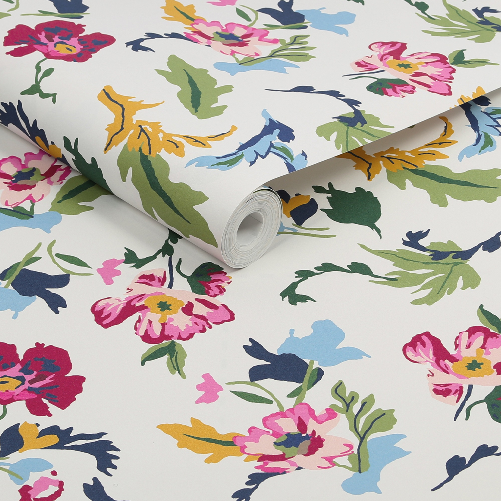 Joules Vliestapete »Cambridge Painted Floral«, Design Tapeten
