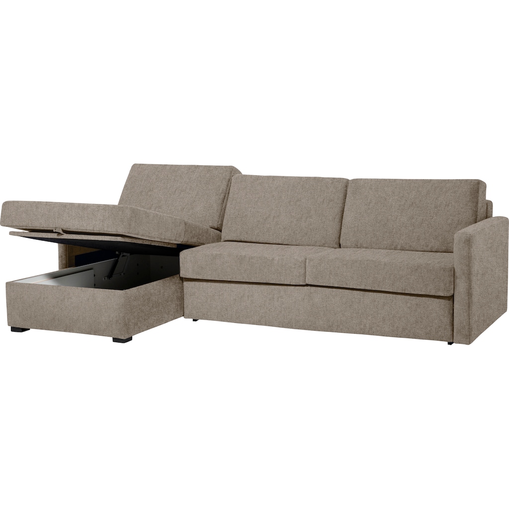 Places of Style Schlafsofa »GOLDPOINT Ecksofa 264 cm, Liegefläche (140/200cm)«