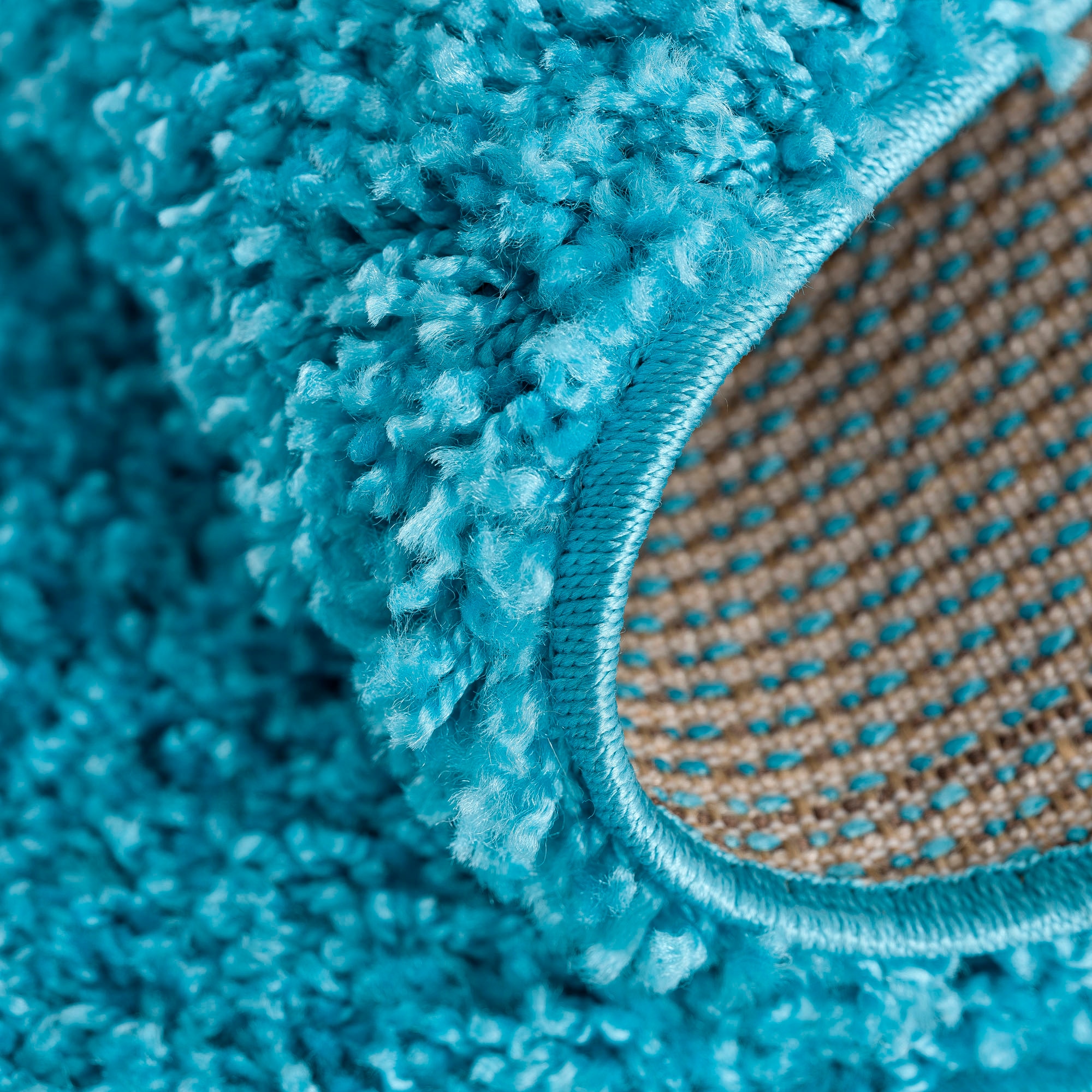 Sanat Hochflor-Teppich »LOCA«, rund, 30 mm Höhe, Wohnzimmer, Langflor, Shaggy, Schlafzimmer