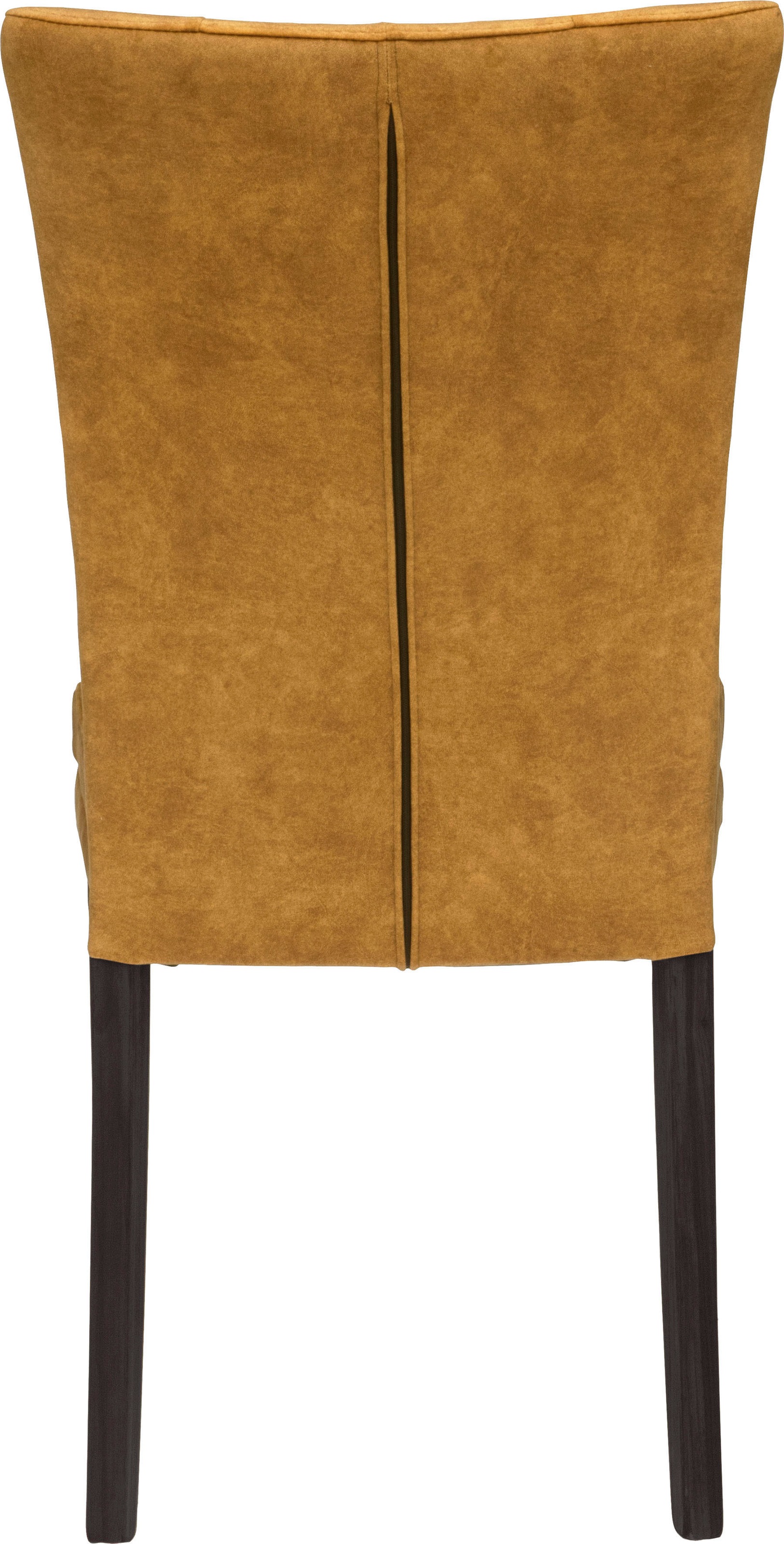 Home affaire 4-Fußstuhl »Colorado«, (Set), 2 St., Samtvelours, Beine aus Buche, wengefarben lackiert, Im 2er, 4er oder 6er-Set