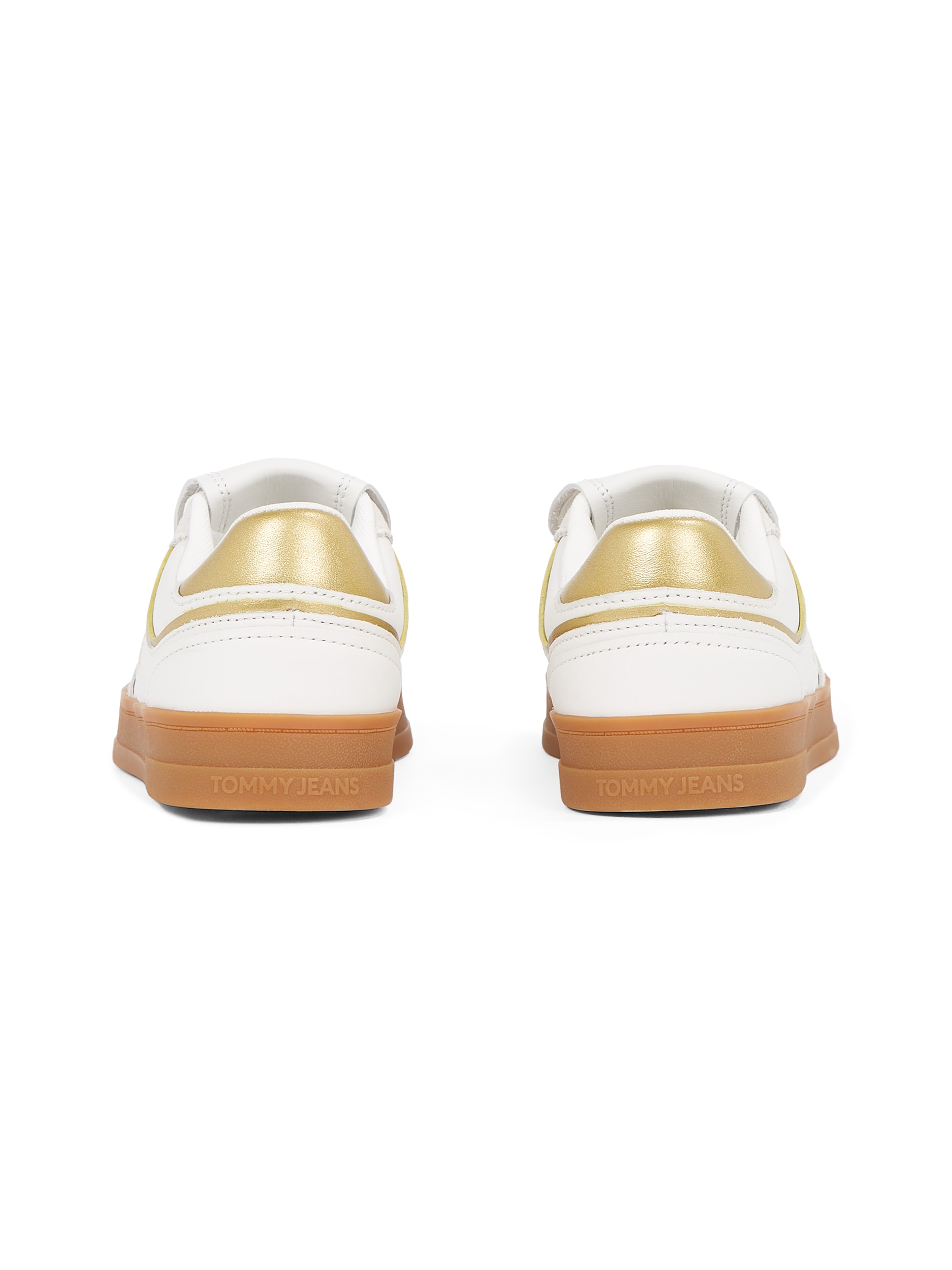 Tommy Jeans Plateausneaker »THE GREENWICH FLAP«, Freizeitschuh, Halbschuh, Schnürer mit Ziernähten