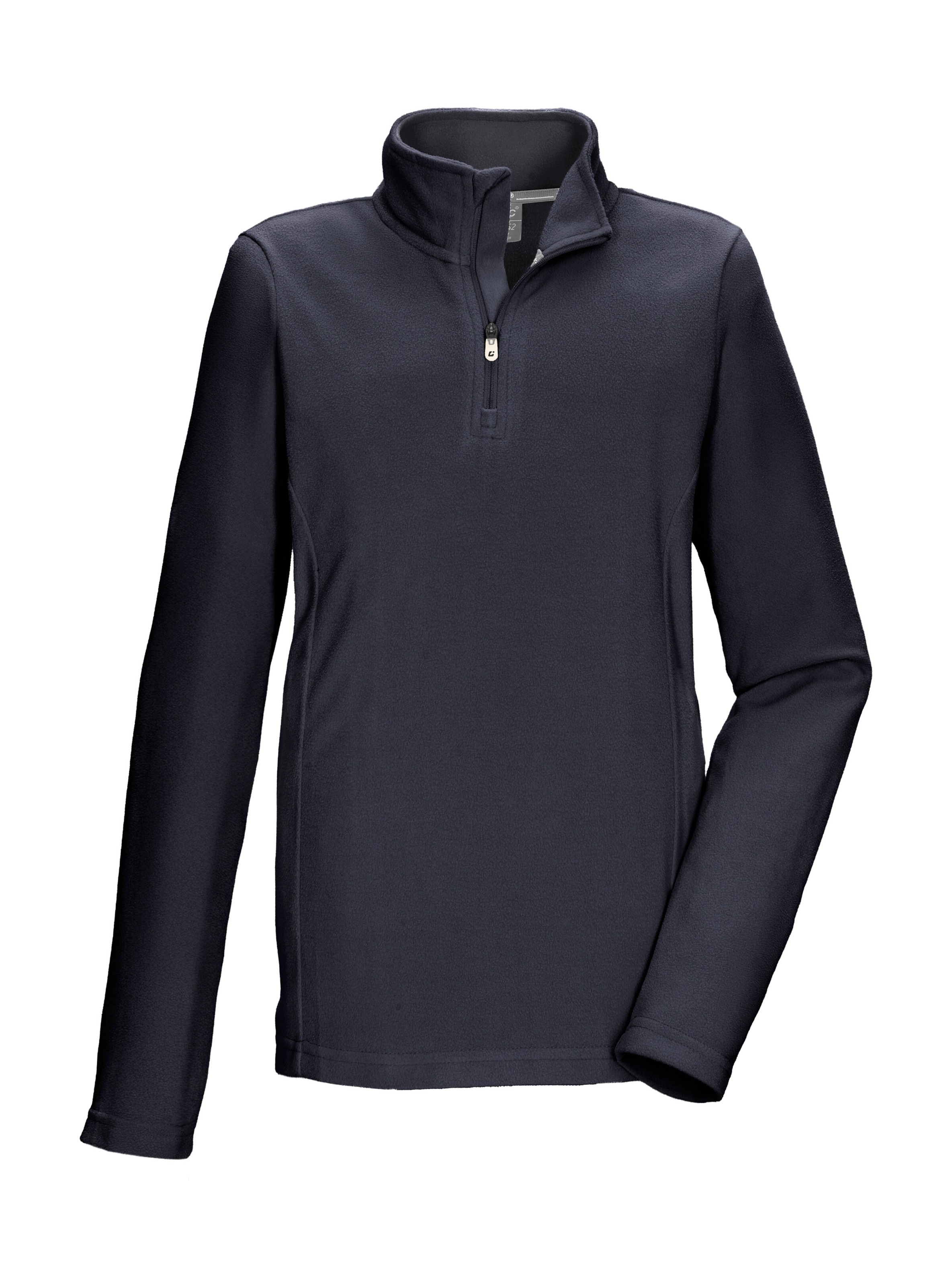 Killtec Fleeceshirt "KSW 138 GRLS FLC SHRT" Schnelltrocknendes Kids Fleeceshirt mit Kinnschutz-Reißverschluss