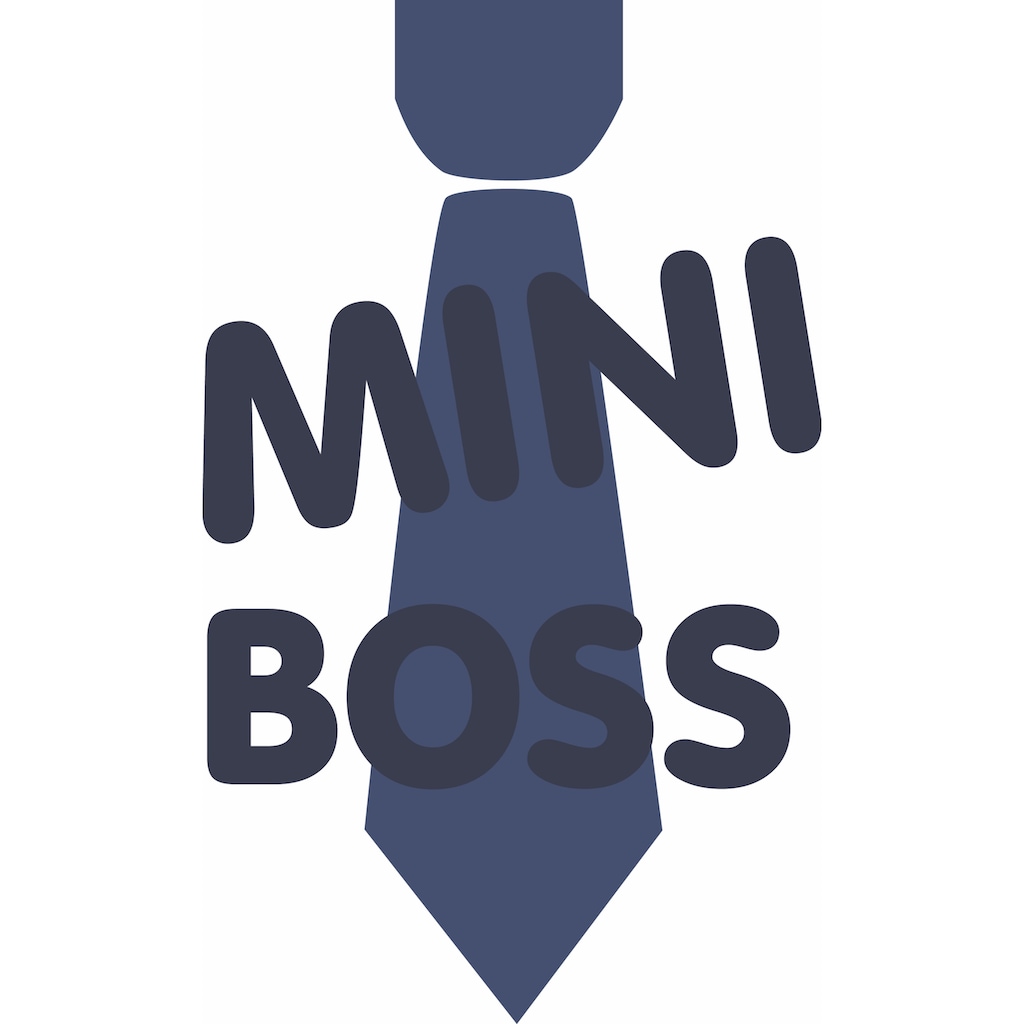 Liliput Langarmshirt »Mini Boss«, mit lustigem Frontprint