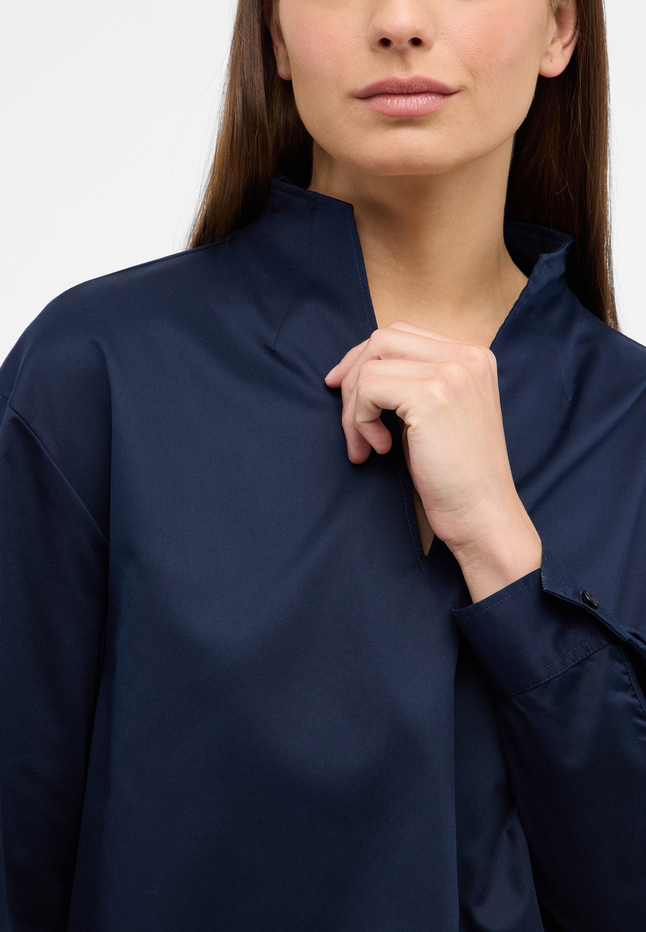 Eterna Longbluse »OVERSIZE FIT«, EASY IRON (bügelleicht)