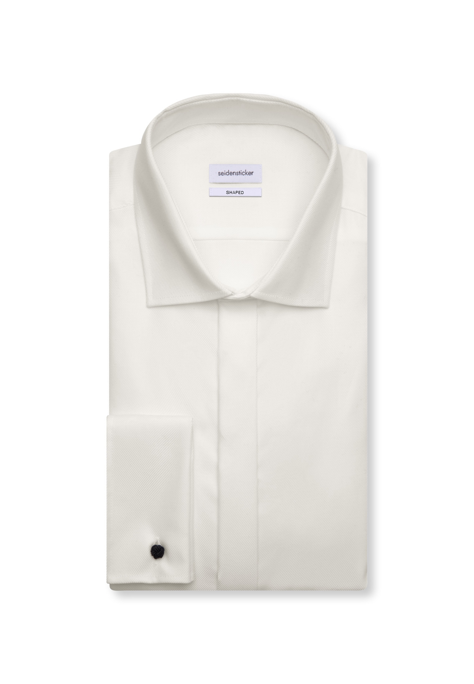 seidensticker Smokinghemd »Shaped« Shaped 1/1 Kentkragen Uni