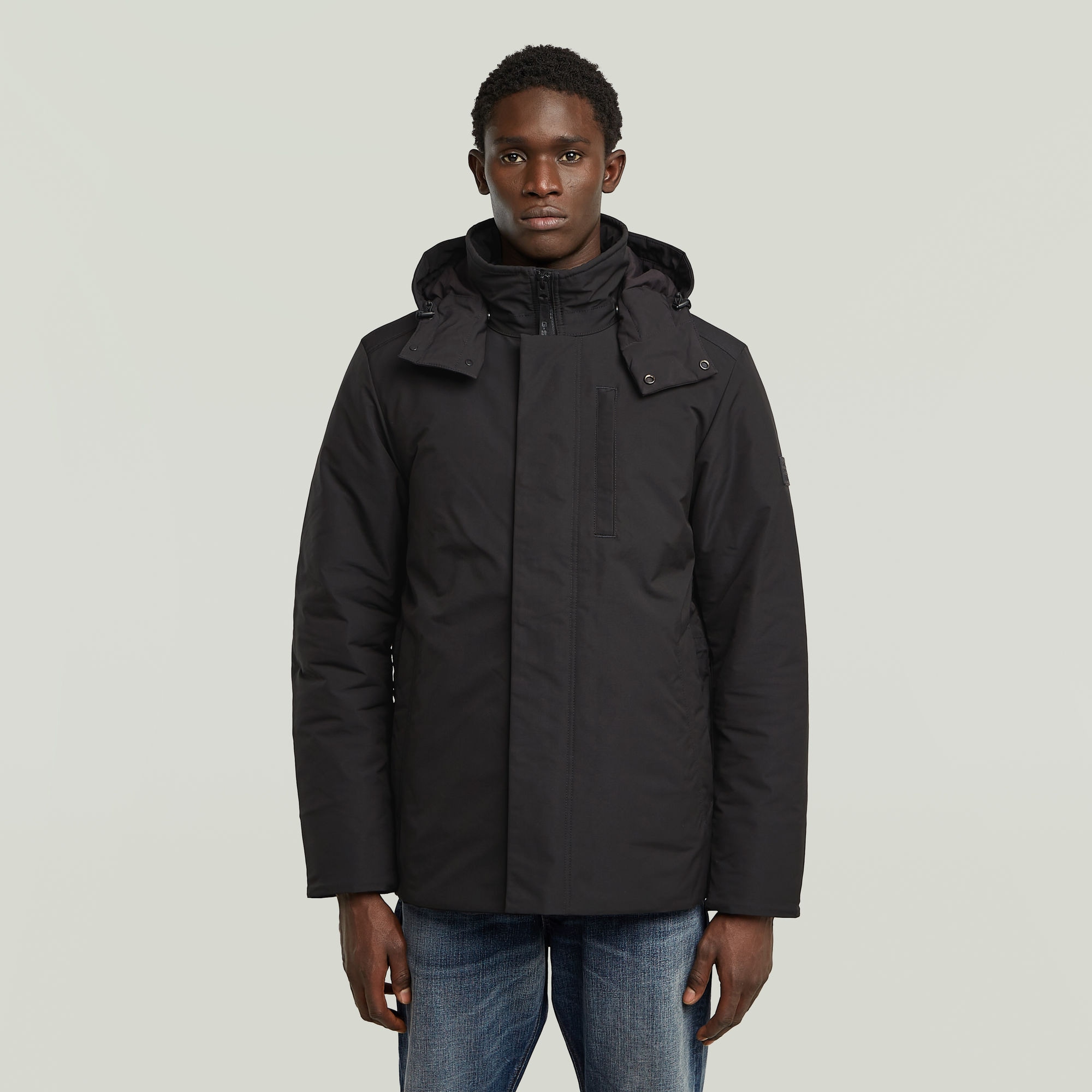 G-STAR Outdoorjacke "Clean Vodan Padded Hooded Jacket", mit Kapuze, mit abn günstig online kaufen