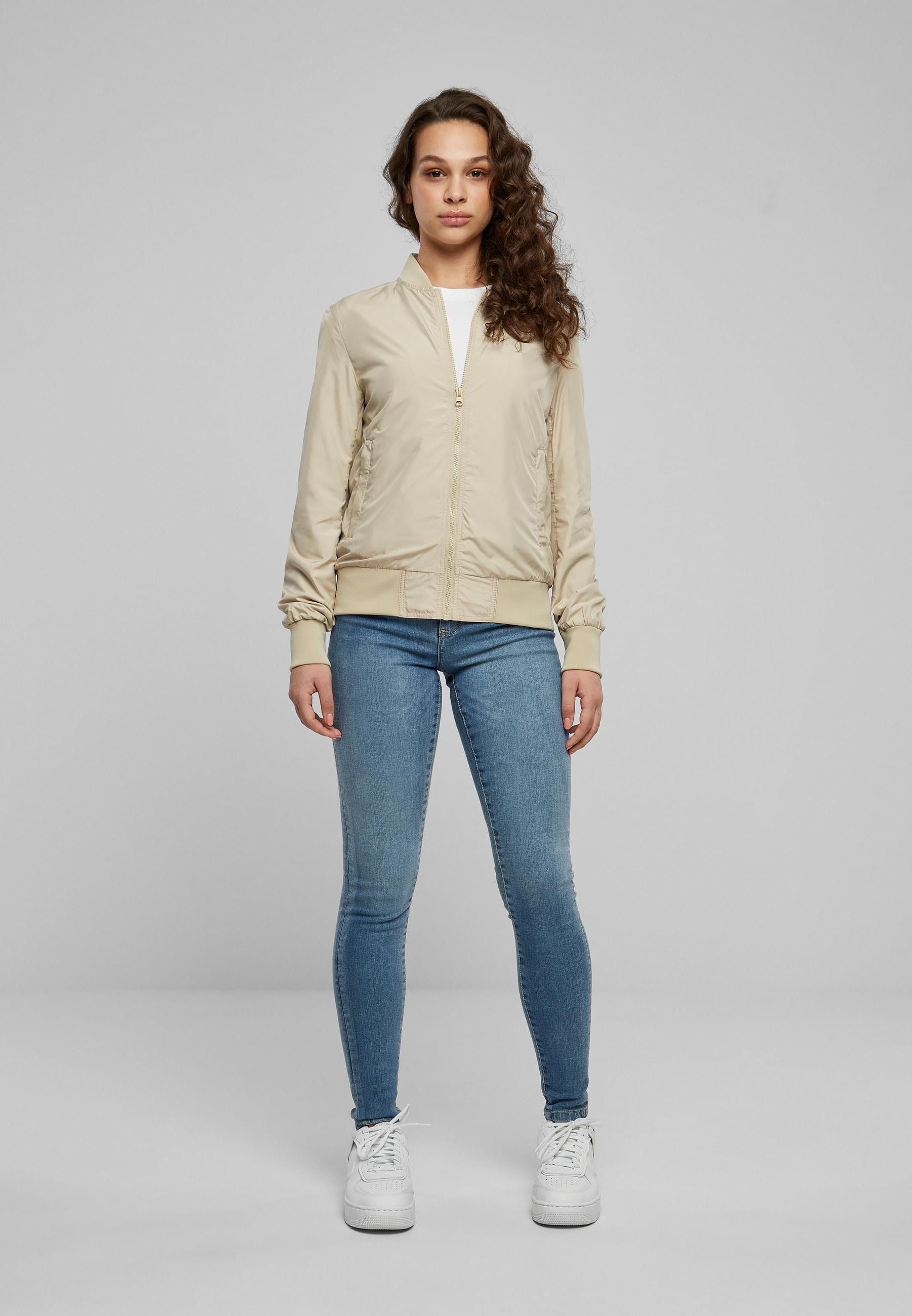 URBAN CLASSICS Allwetterjacke »Urban Classics Damen Ladies Light Bomber Jacket«, (1 St.), ohne Kapuze