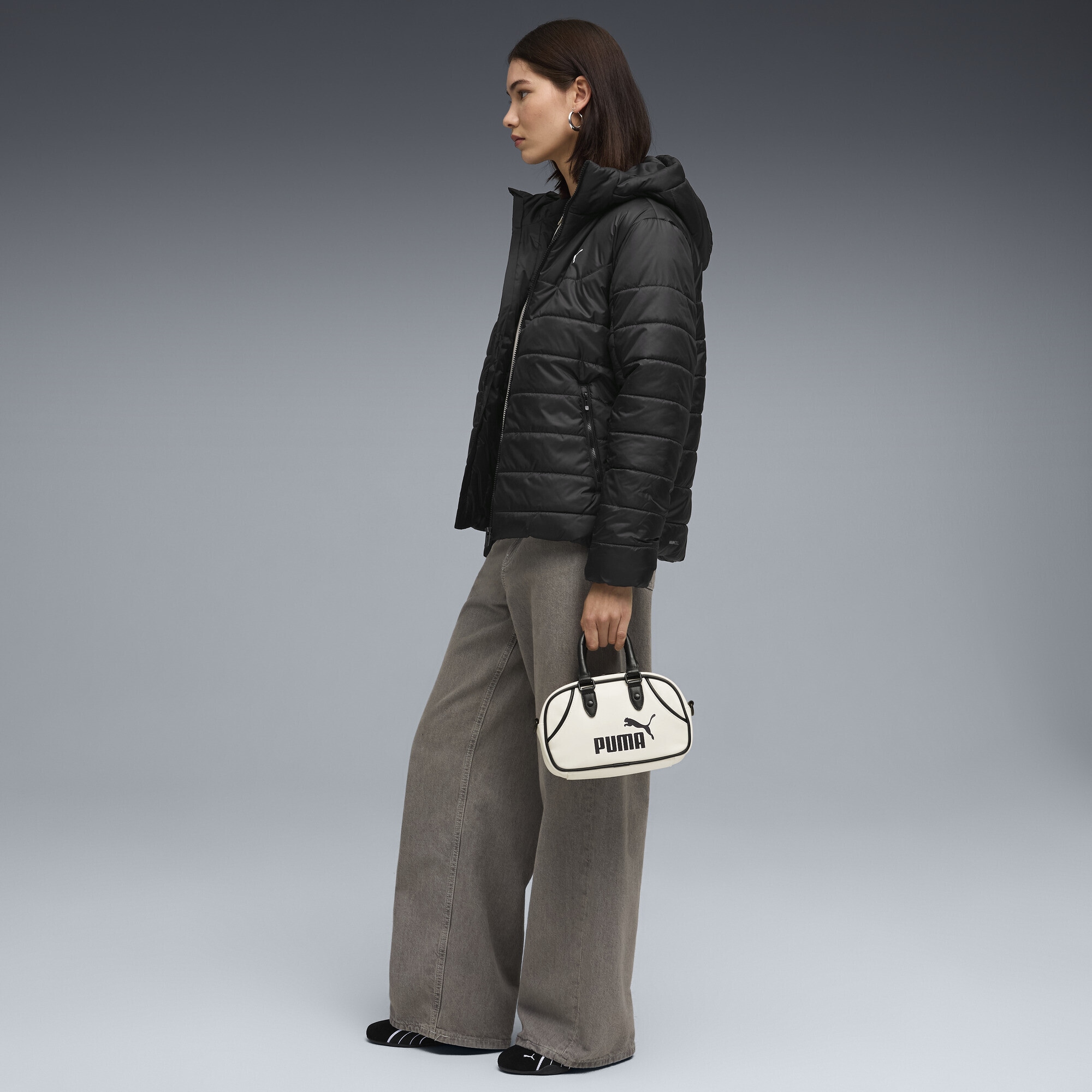 PUMA Winterjacke »Essentials Wattierte Kapuzenjacke Damen«