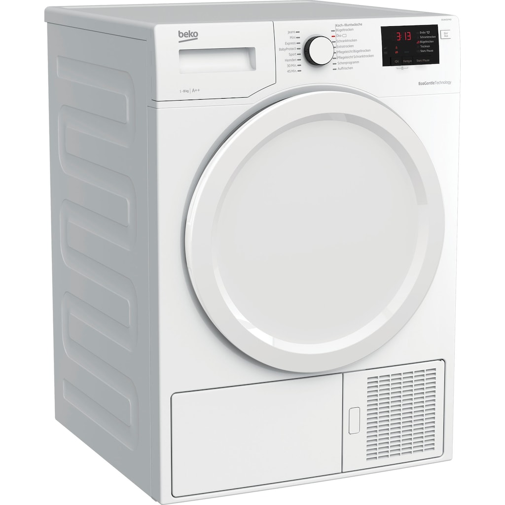 BEKO Wärmepumpentrockner »DS 8433 PA0«, 8 kg, FlexySense