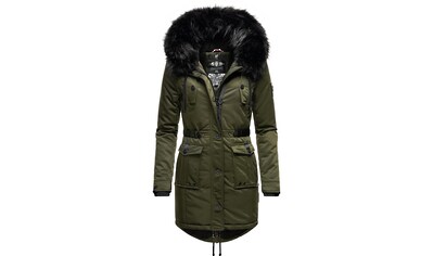 Marikoo Wintermantel »Kamii«, sportlicher Damen Winterparka mit abnehmb.  Kapuze kaufen | BAUR