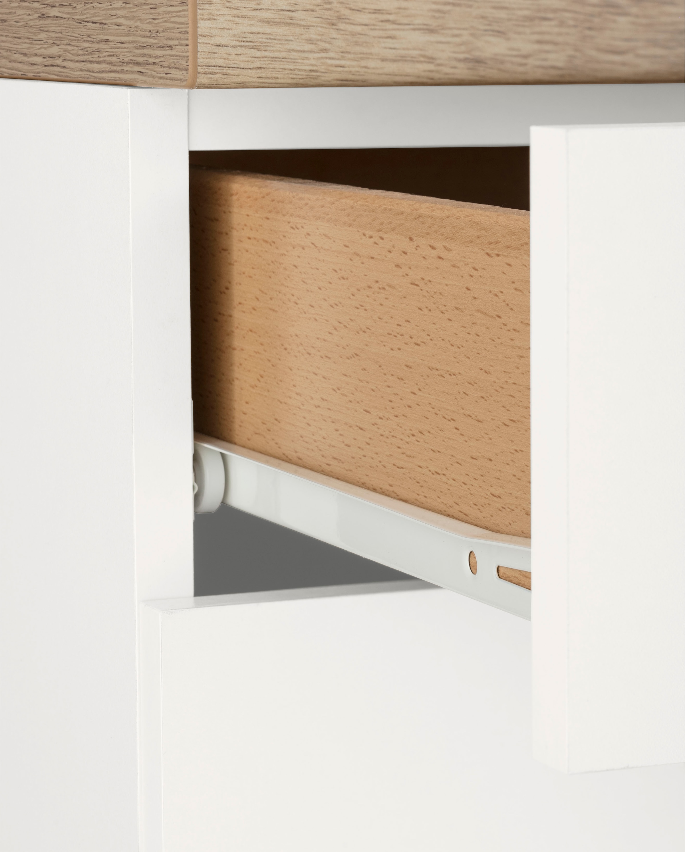OPTIFIT Unterschrank »Iver«, Breite 100 cm, 2 Türen und 2 Schubkästen, mit 38 mm Arbeitsplatte