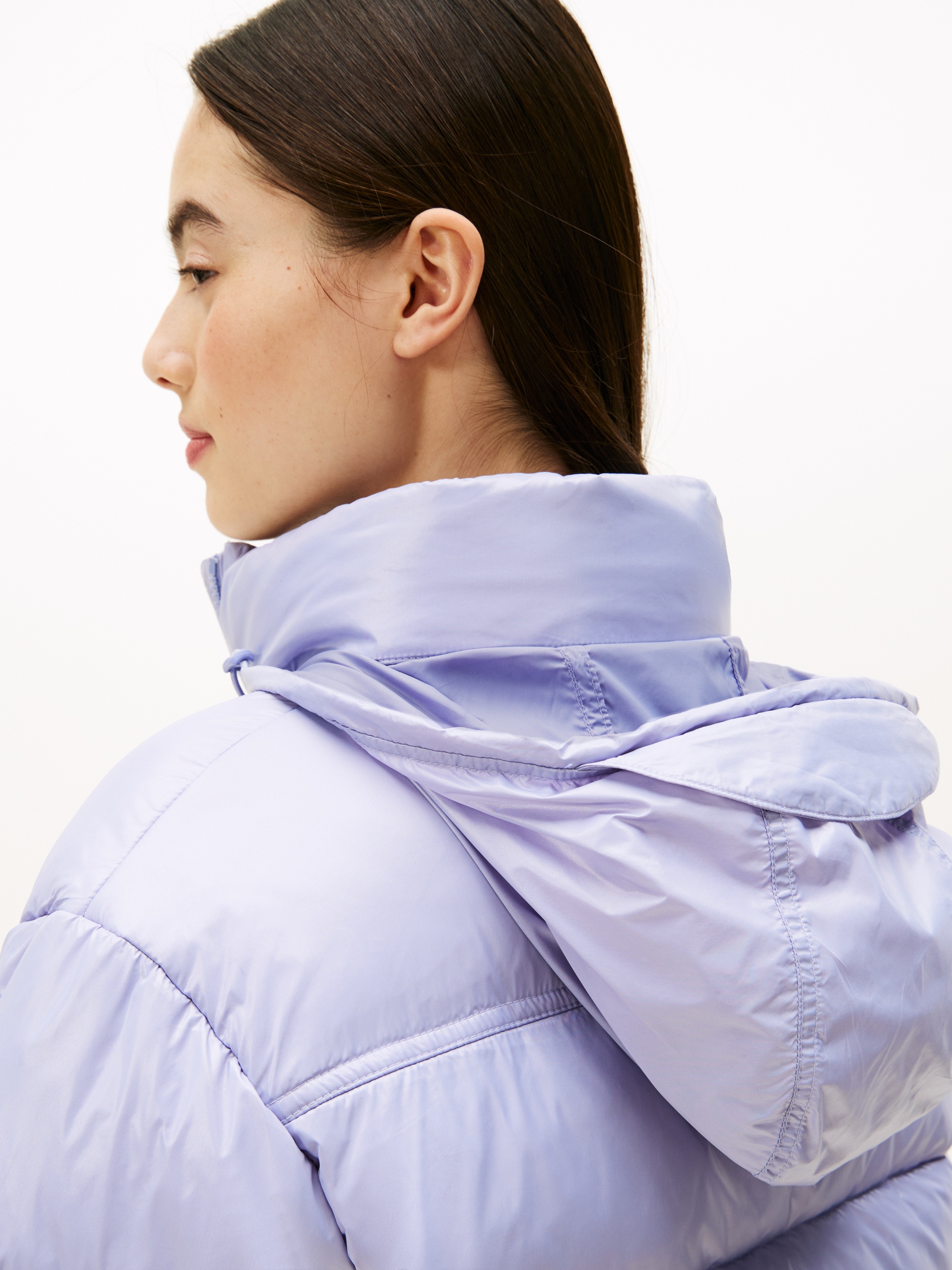 Tommy Jeans Steppjacke "TJW PCKBL HD ESS PFFR SHINY EXT" ohne Kapuze günstig online kaufen