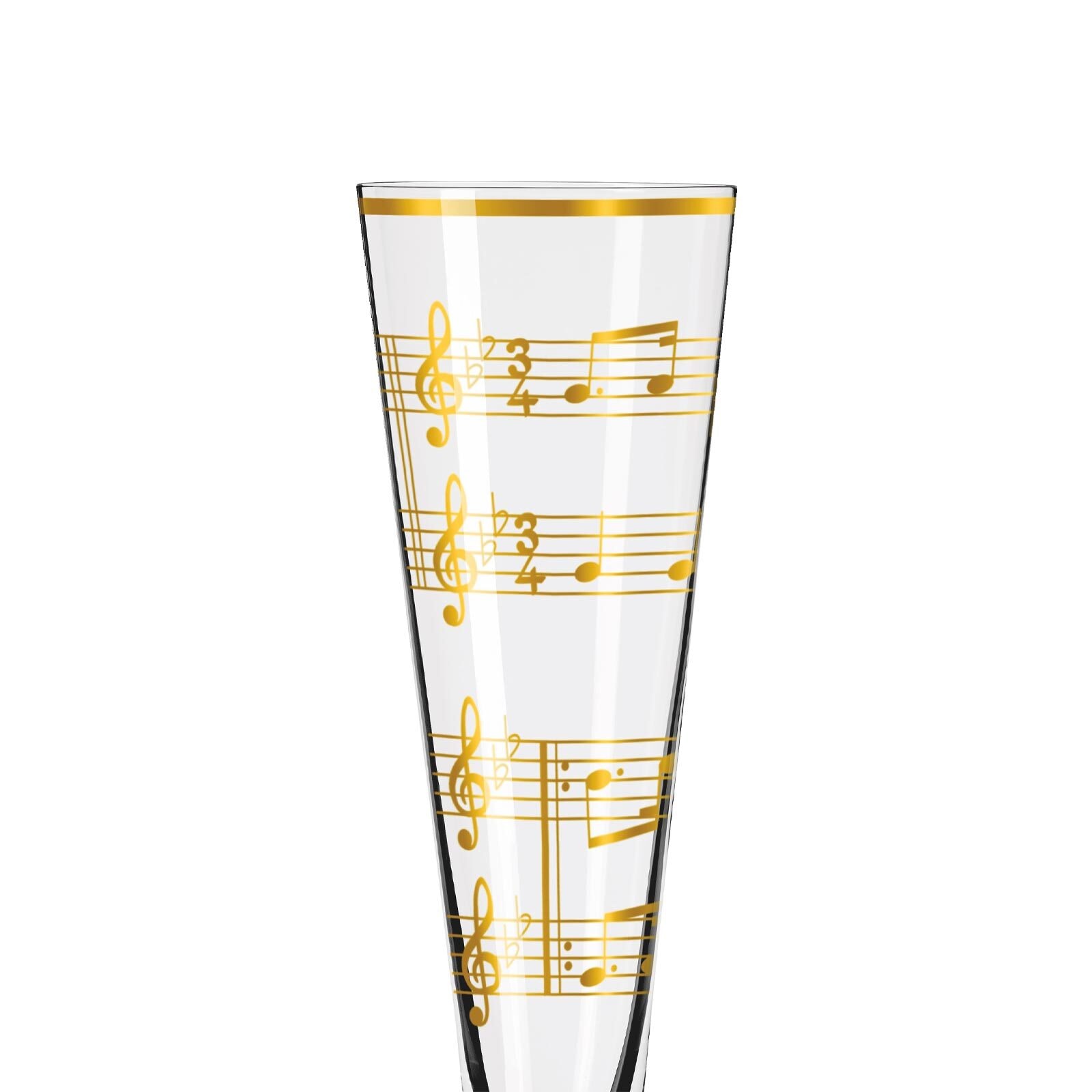 Ritzenhoff Champagnerglas »Champagnergläser Goldnacht 205 ml 2er Set gold«