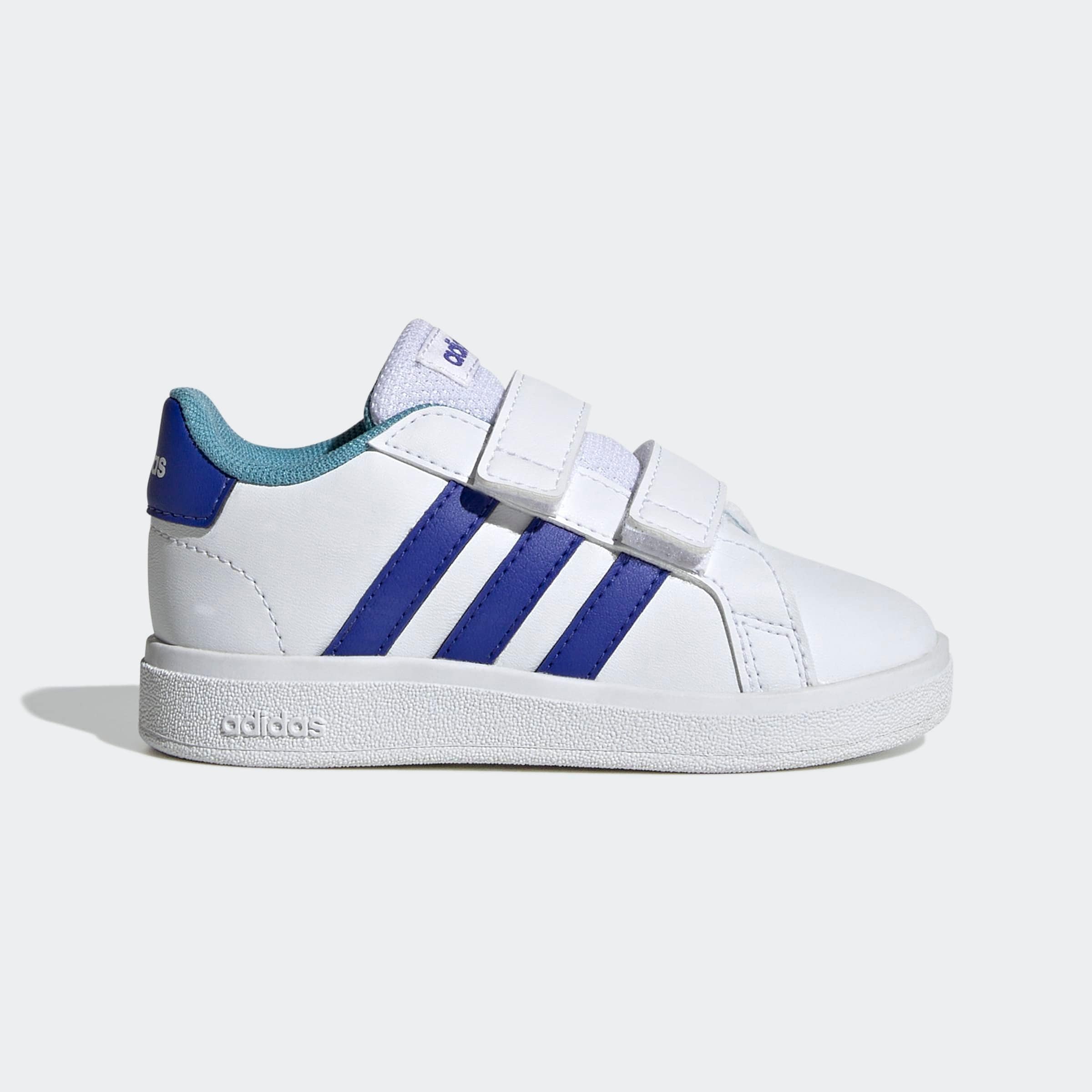 adidas Sportswear Sneaker »GRAND COURT LIFESTYLE HOOK AND LOOP«, für Kinder, Design auf den Spuren des adidas Superstar