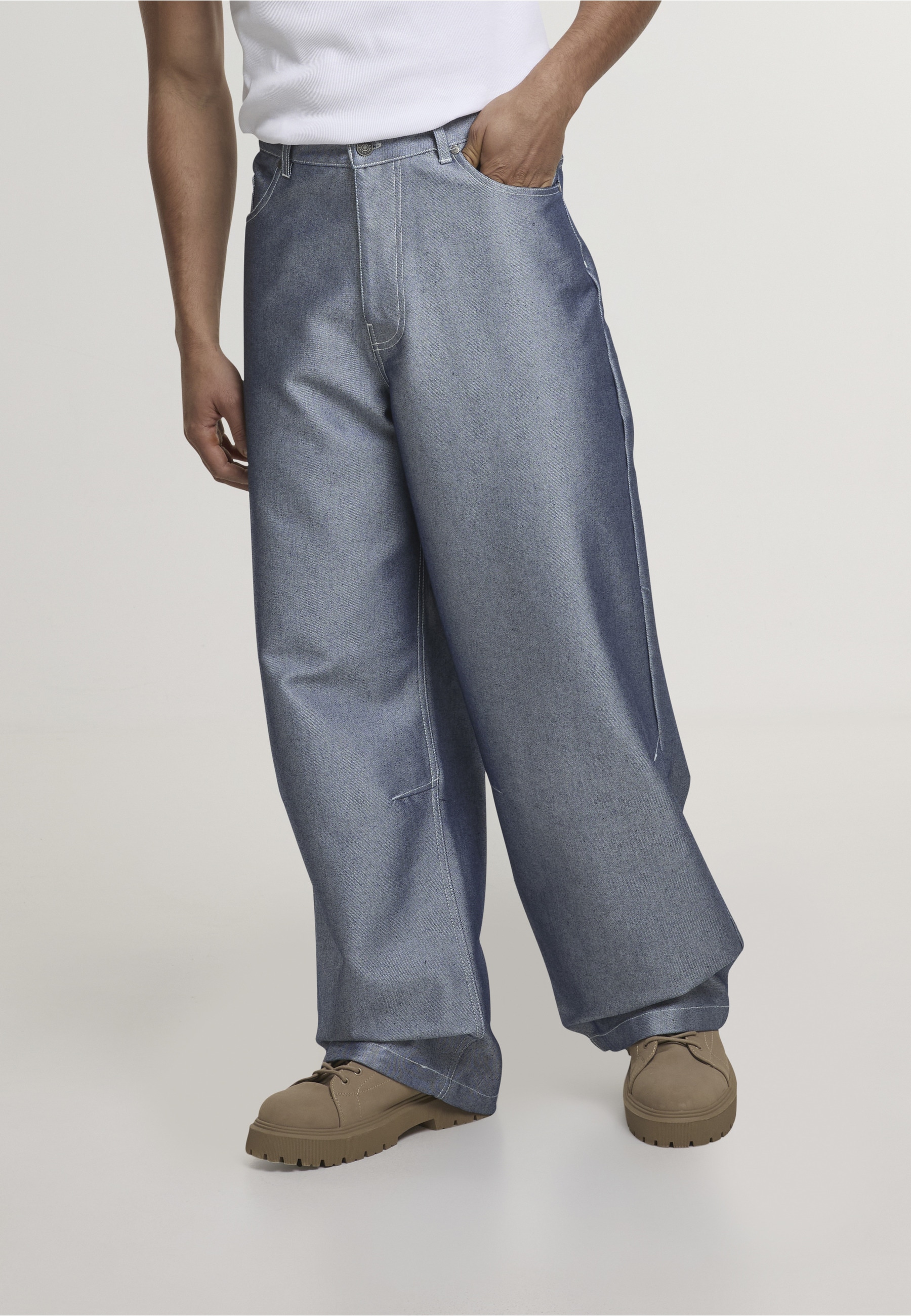 Karl Kani Loose-fit-Jeans »Karl Kani OG Silver Relaxed Baggy Jeans«