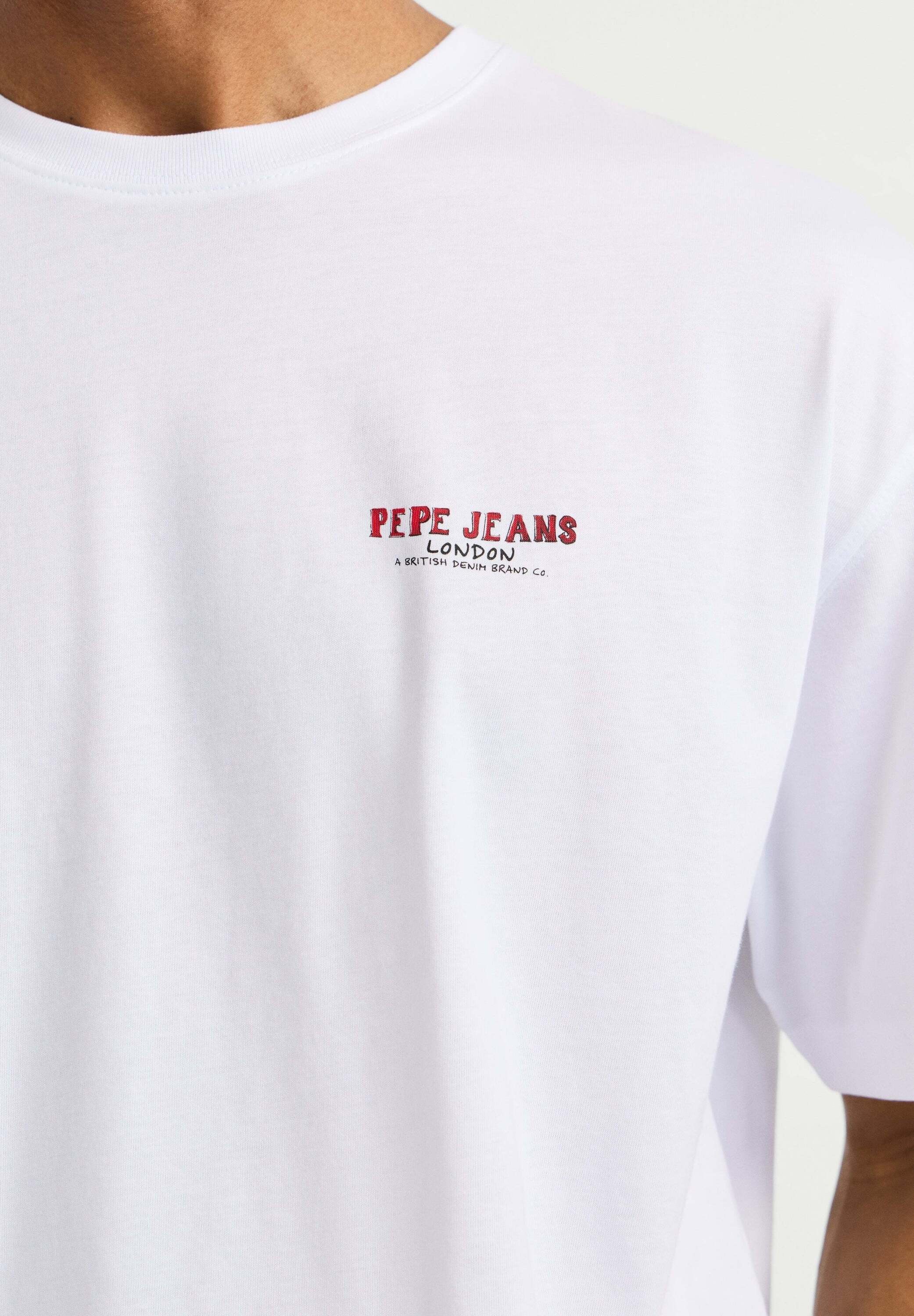 Pepe Jeans Print-Shirt »print t-shirt CHELSEA BACK TEE«