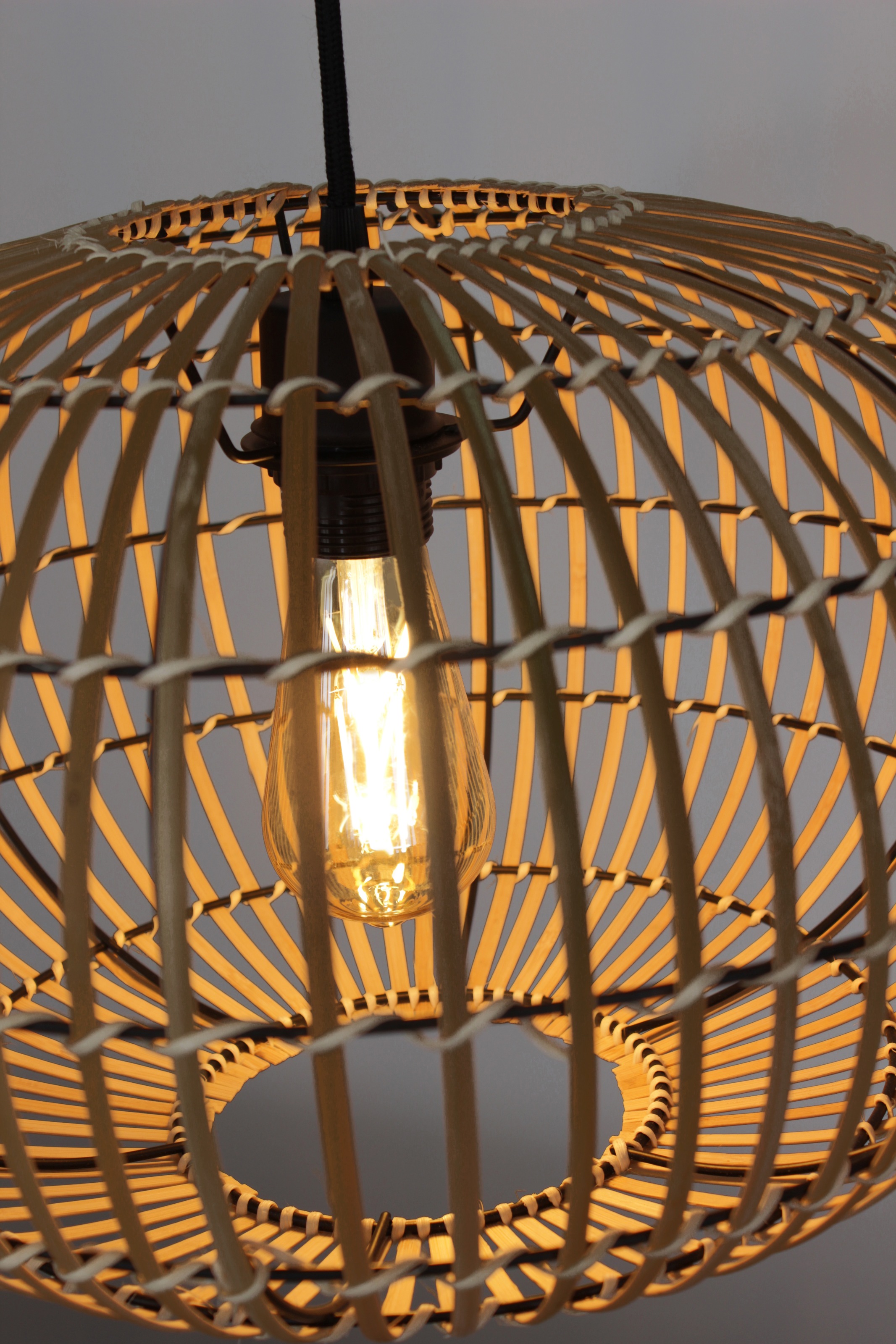 ECO-LIGHT Pendelleuchte »Bamboo«, 1 flammig, Leuchtmittel E27 | ohne Leuchtmittel