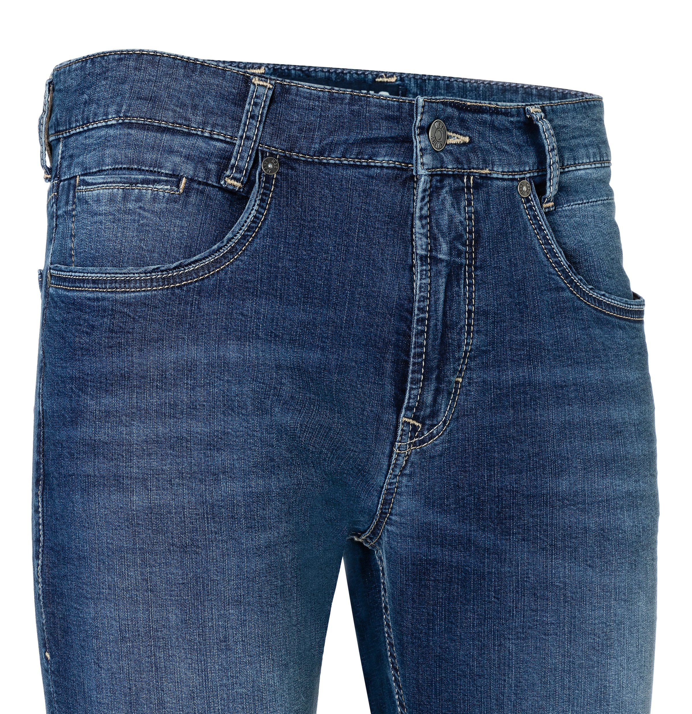 MAC Slim-fit-Jeans »Arne-Pipe light«, schmaler figurbetonender Schnitt