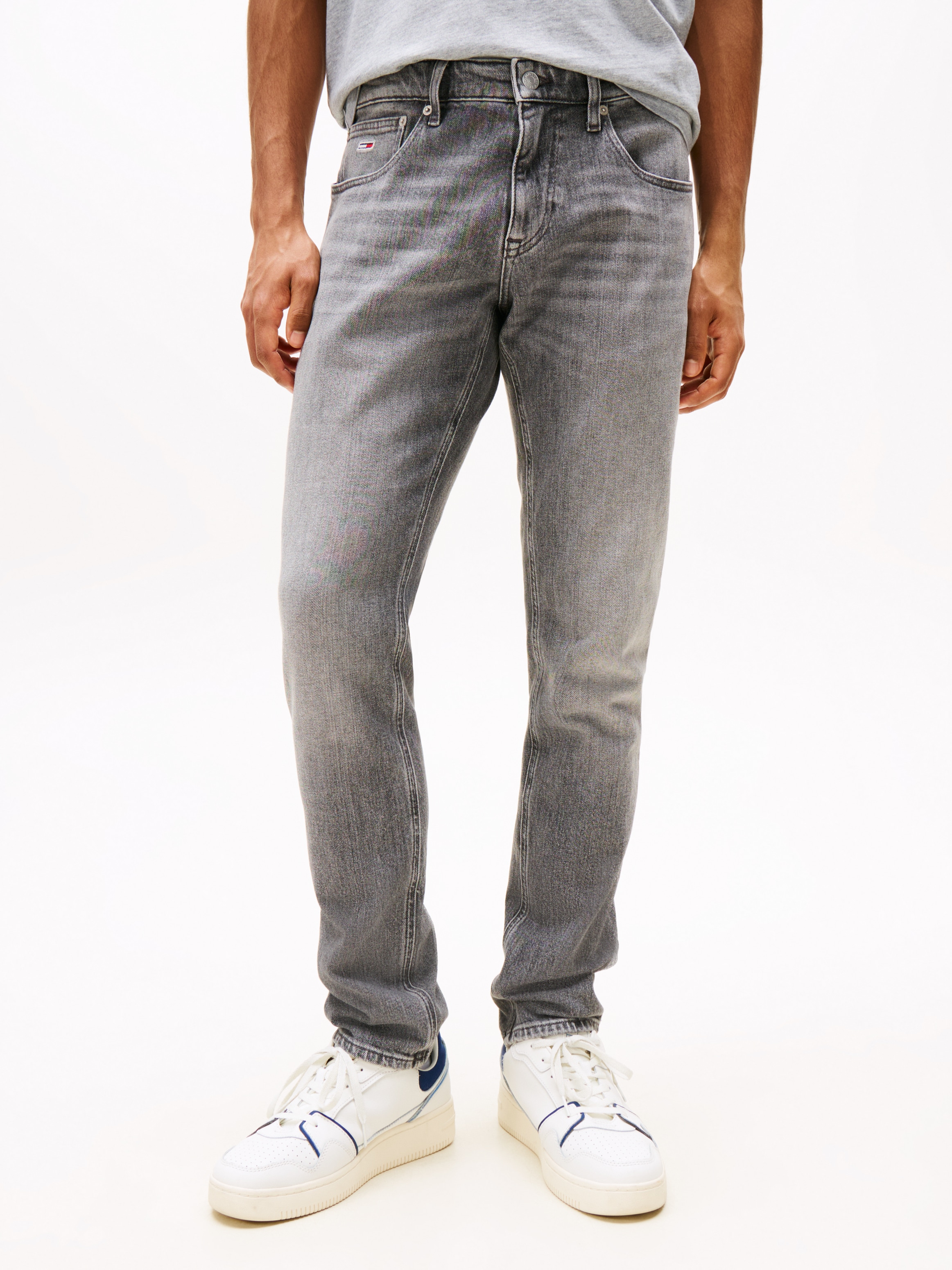 Tommy Jeans Regular-fit-Jeans »SCANTON SLIM BI0177«, Mit Gürtelschlaufen