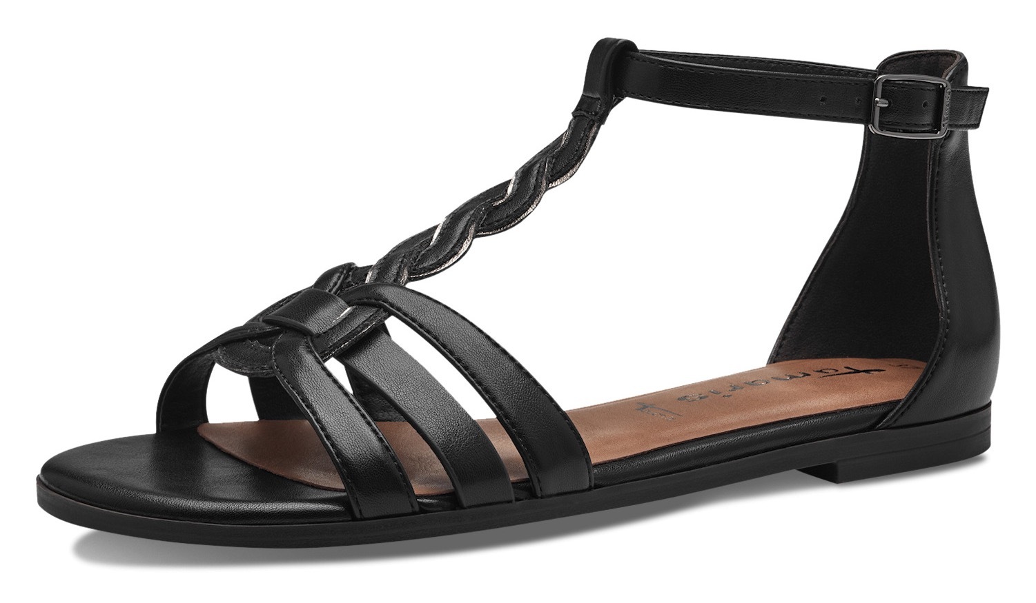 Tamaris Sandalai Sommerschuh basutės Riemchens...