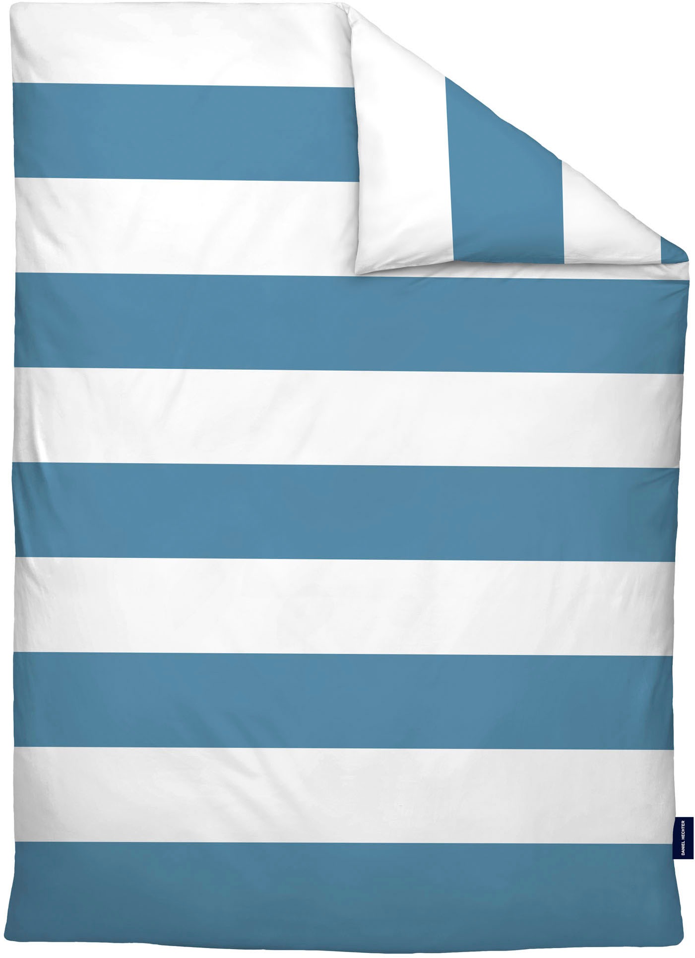 Thumbnail - Daniel Hechter Bettwäsche "0041301" 2 Stk. hautsympathisch, Reißverschluss, ganzjährig nutzbar, LOGO + Paspel