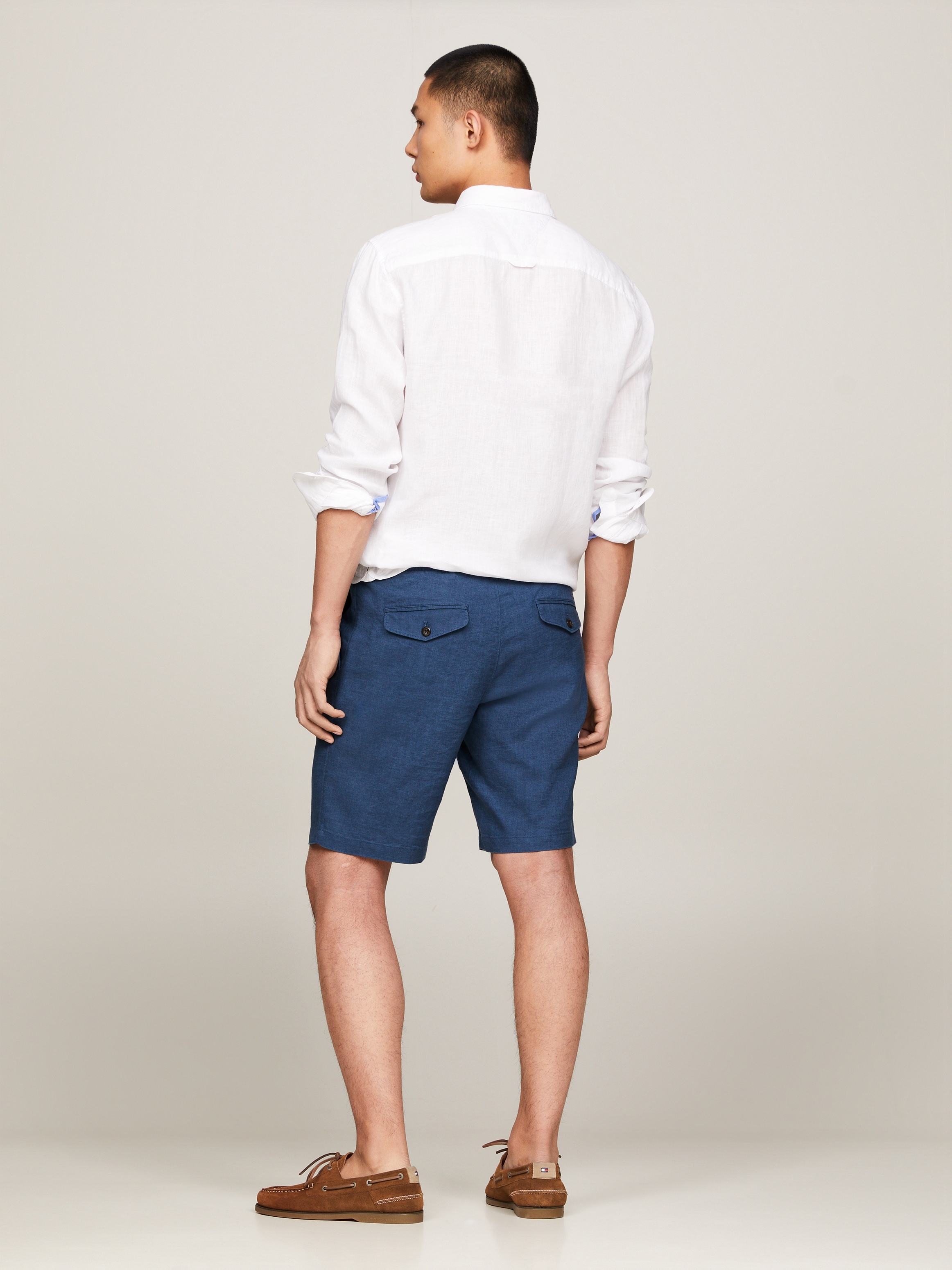 Tommy Hilfiger Shorts »HARLEM PO DRWS LINEN«, mit elastischem Bund