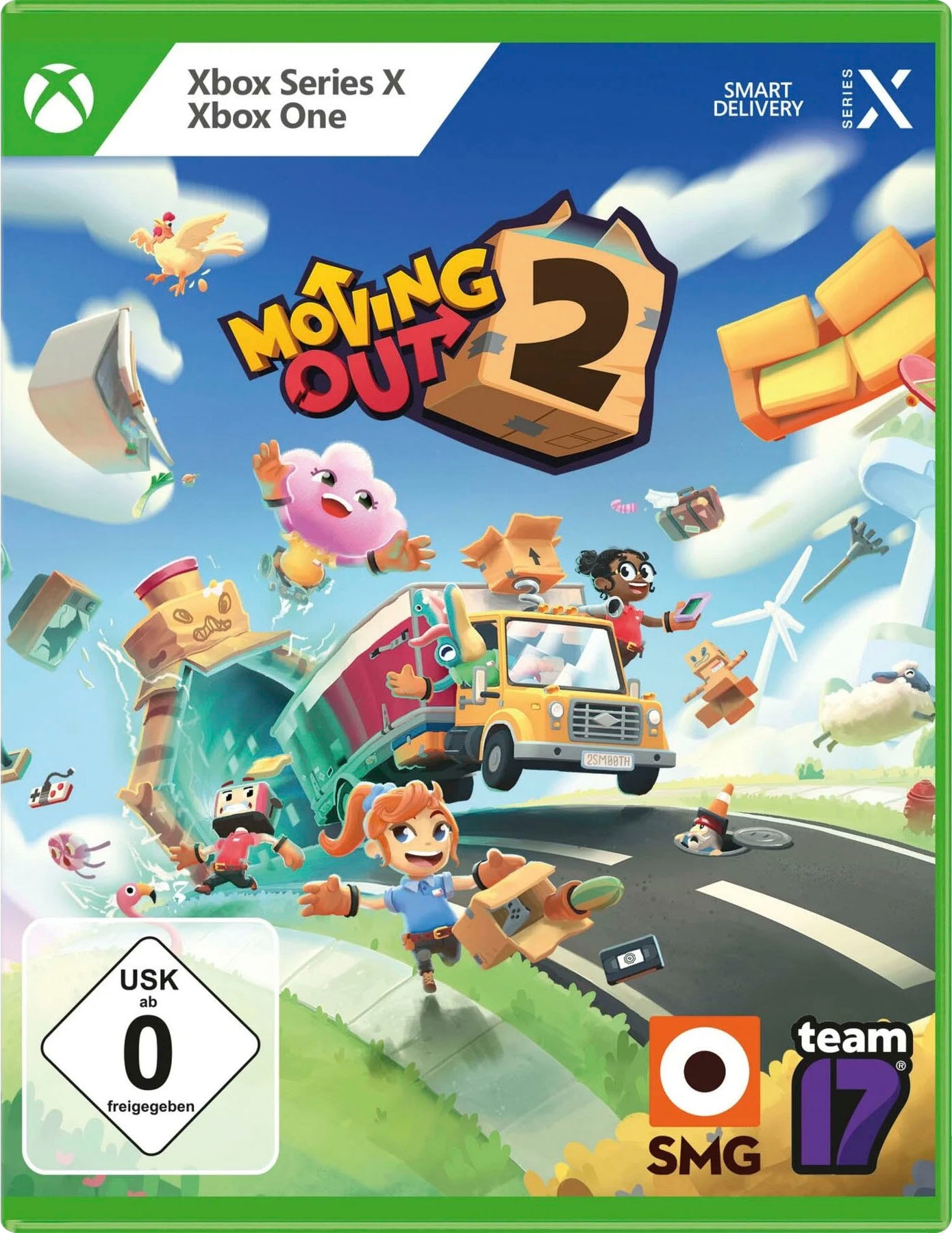 FIRESHINE GAMES Spielesoftware "Moving Out 2", Xbox One, bunt, Spielesoftware