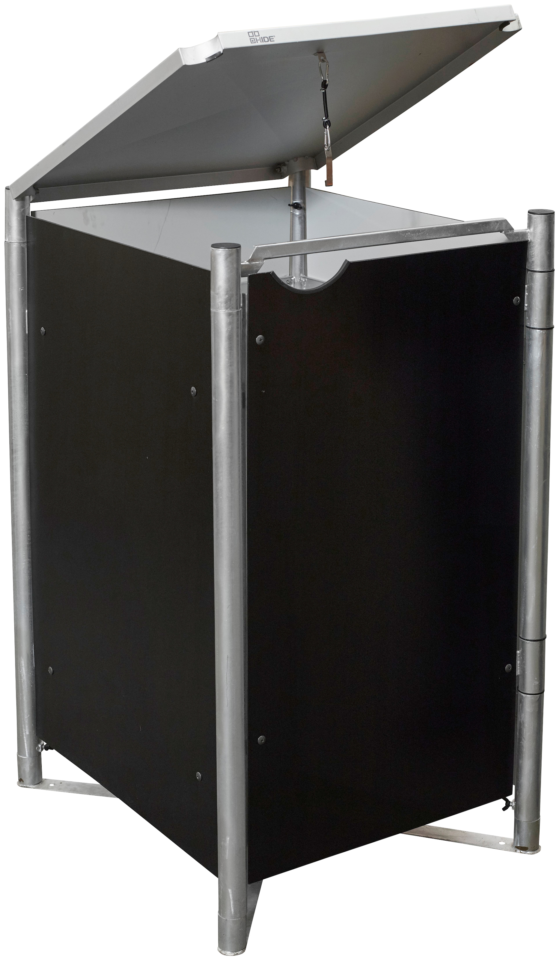 Hide Mülltonnenbox, für 1 x 240 l, schwarz