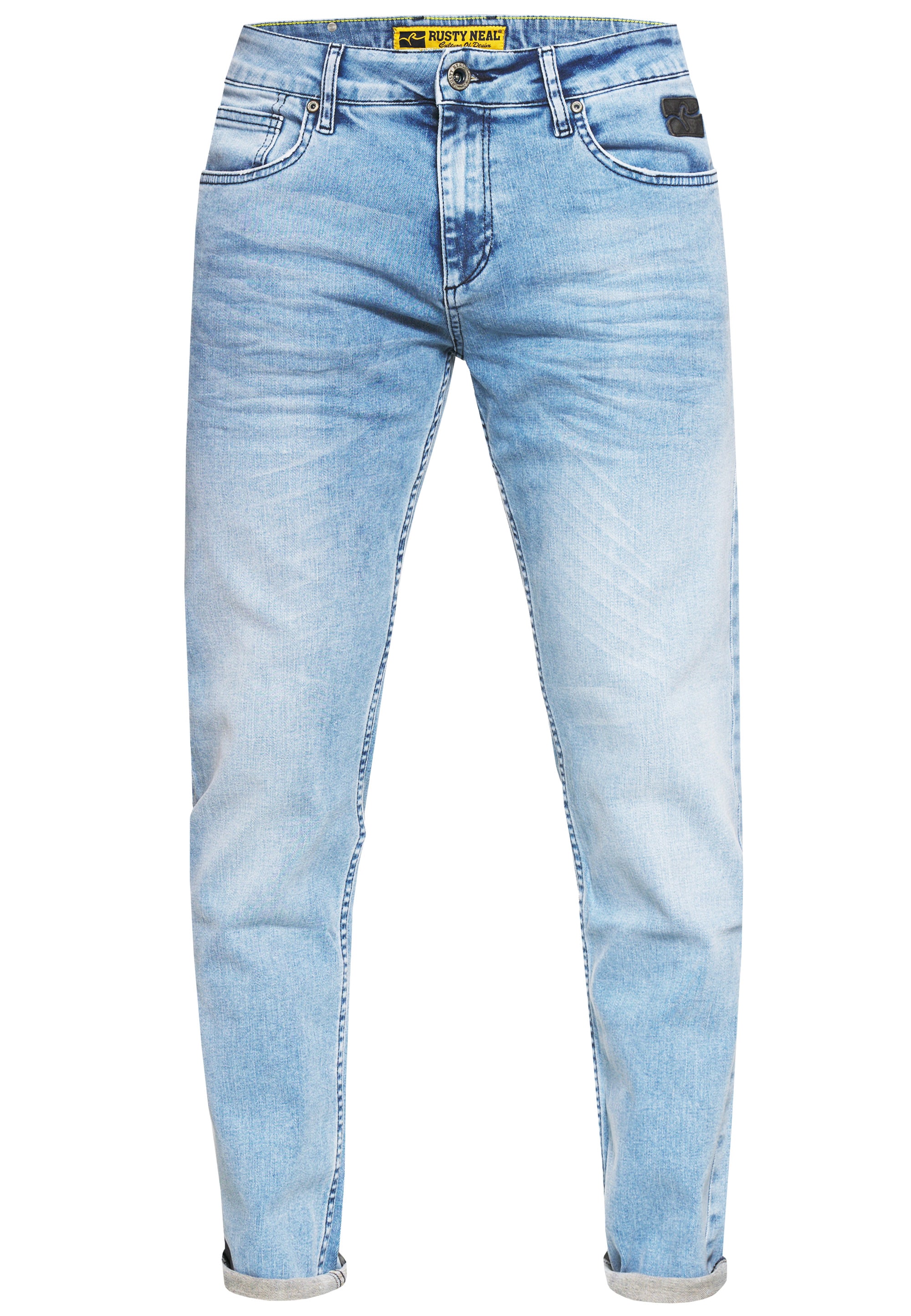 Rusty Neal Straight-Jeans, im klassischen 5-Pocket-Design
