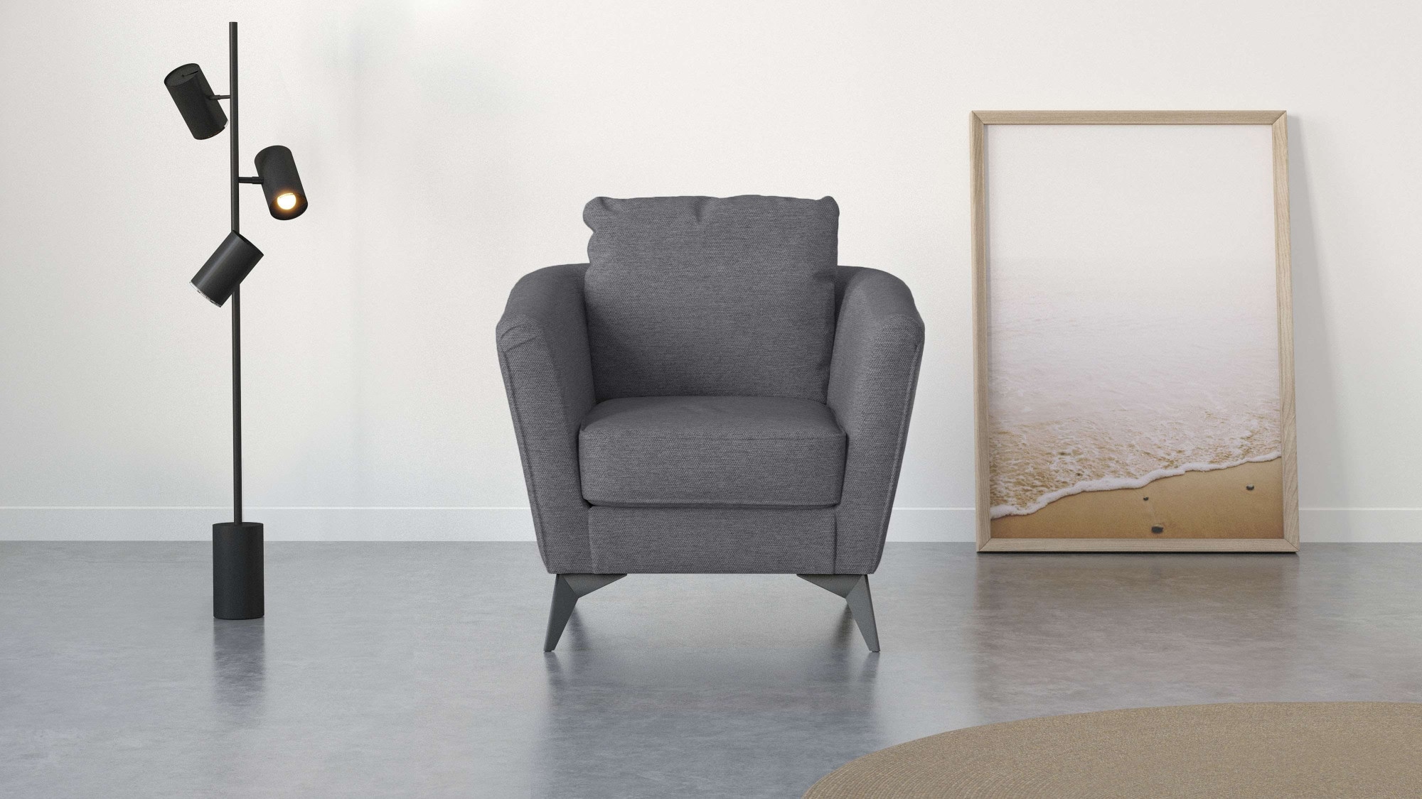 Places of Style Cocktailsessel "MATTHEW Sessel, Maße B/T/H: 83/85/88 cm", m günstig online kaufen