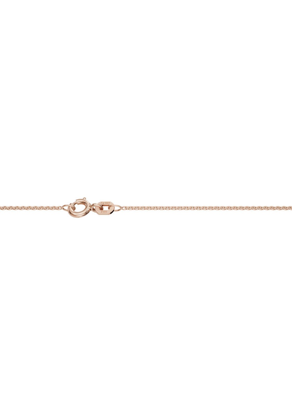 FIRETTI Anchor Chain Necklace Rose Gold 42cm 2
