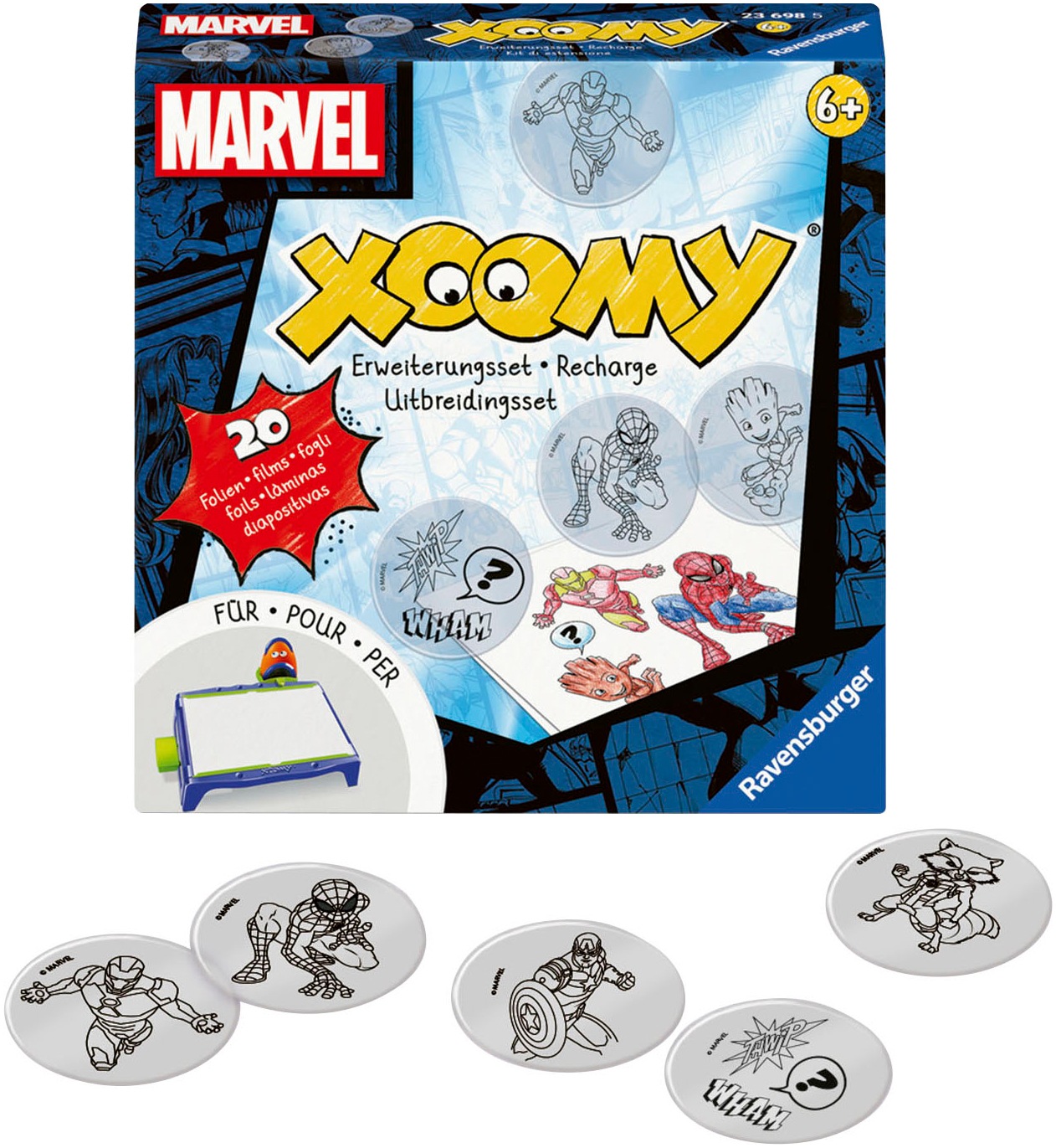Ravensburger Malvorlage »Xoomy Refill Marvel«, Made in Europe