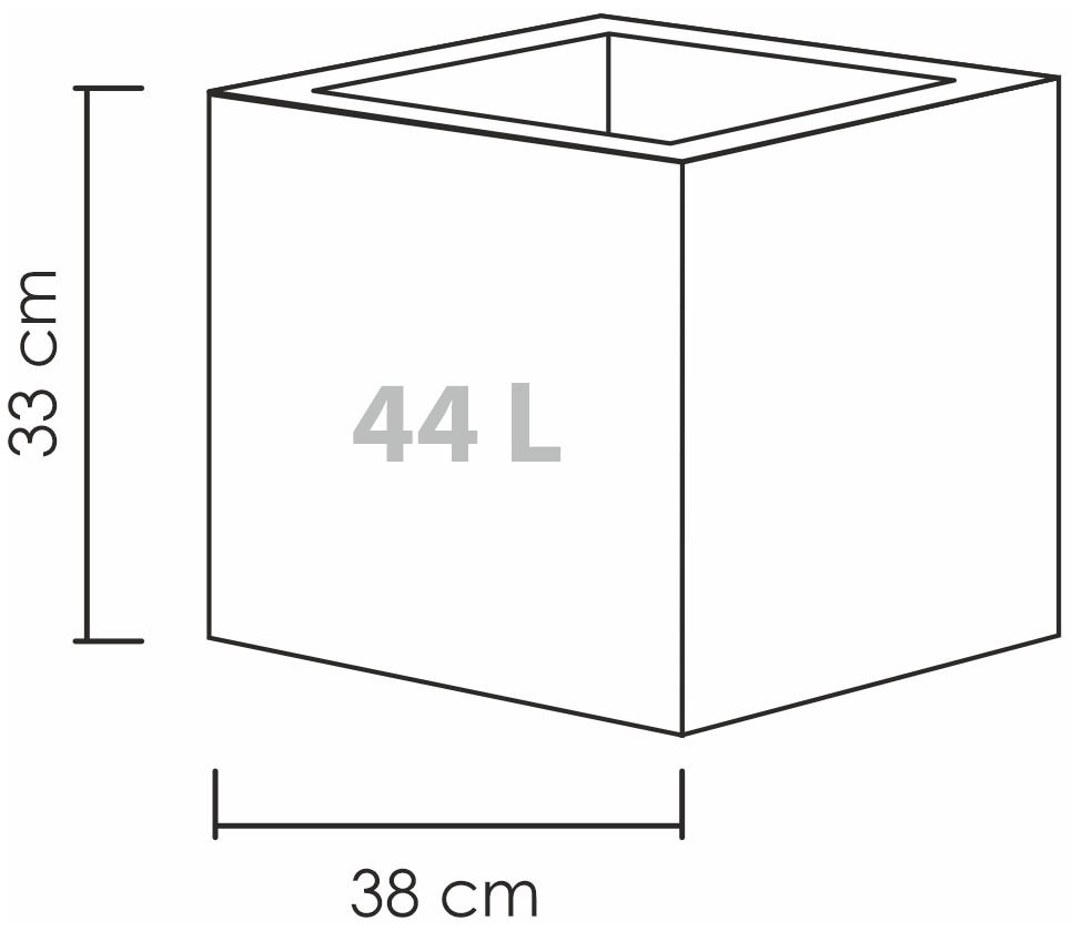 Blumentopf kaufen C-CUBE« »30/240 Scheurich BAUR |