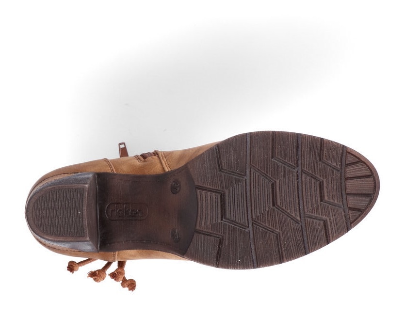 Rieker Cowboy Stiefelette, Westernstiefelette, Stiefelette mit Slouchy-Schaft