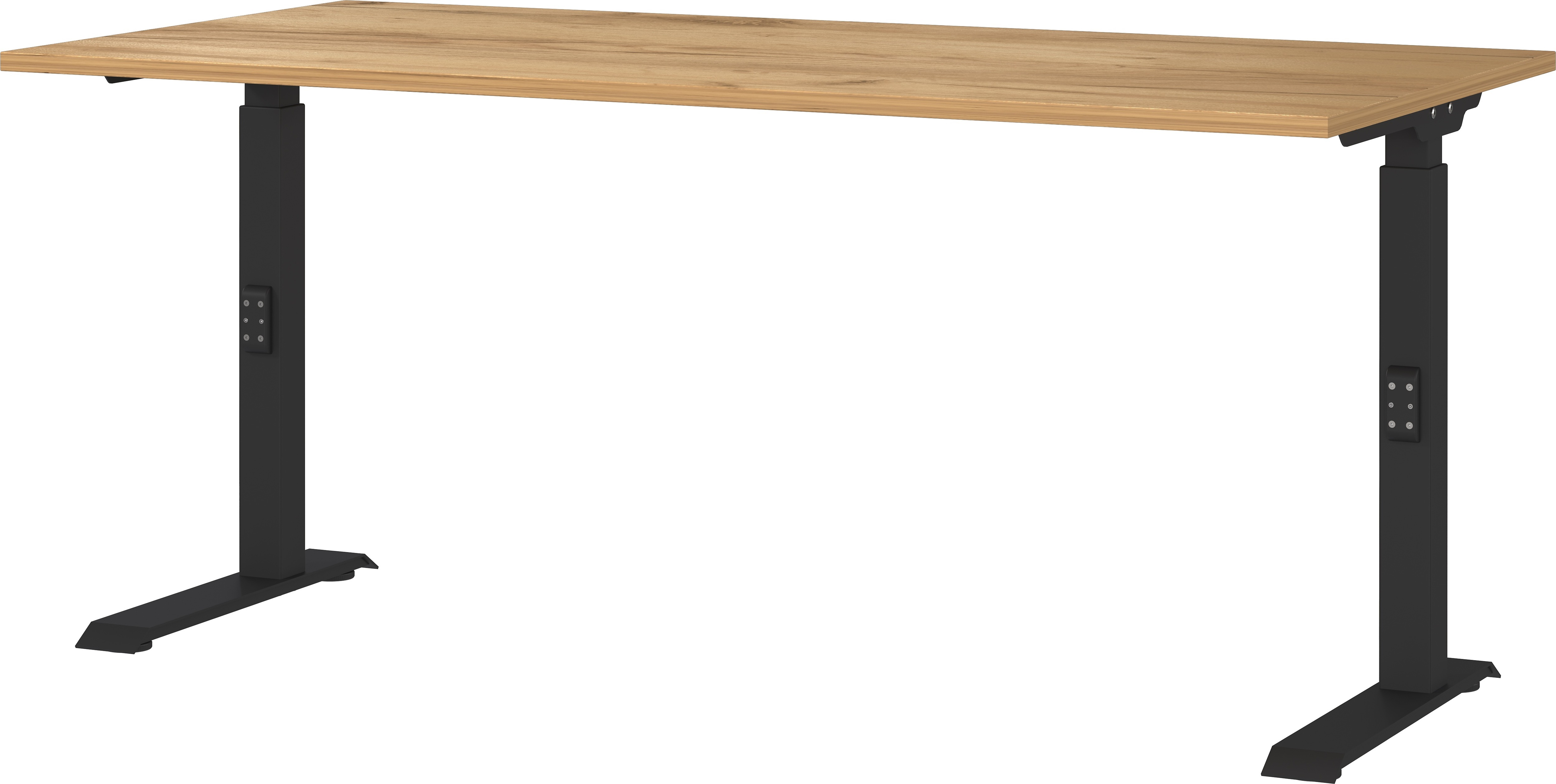 Thumbnail - GERMANIA Schreibtisch "Downey", höhenverstellbar von 68-91 cm, verfügbar in verschiedenen Breiten