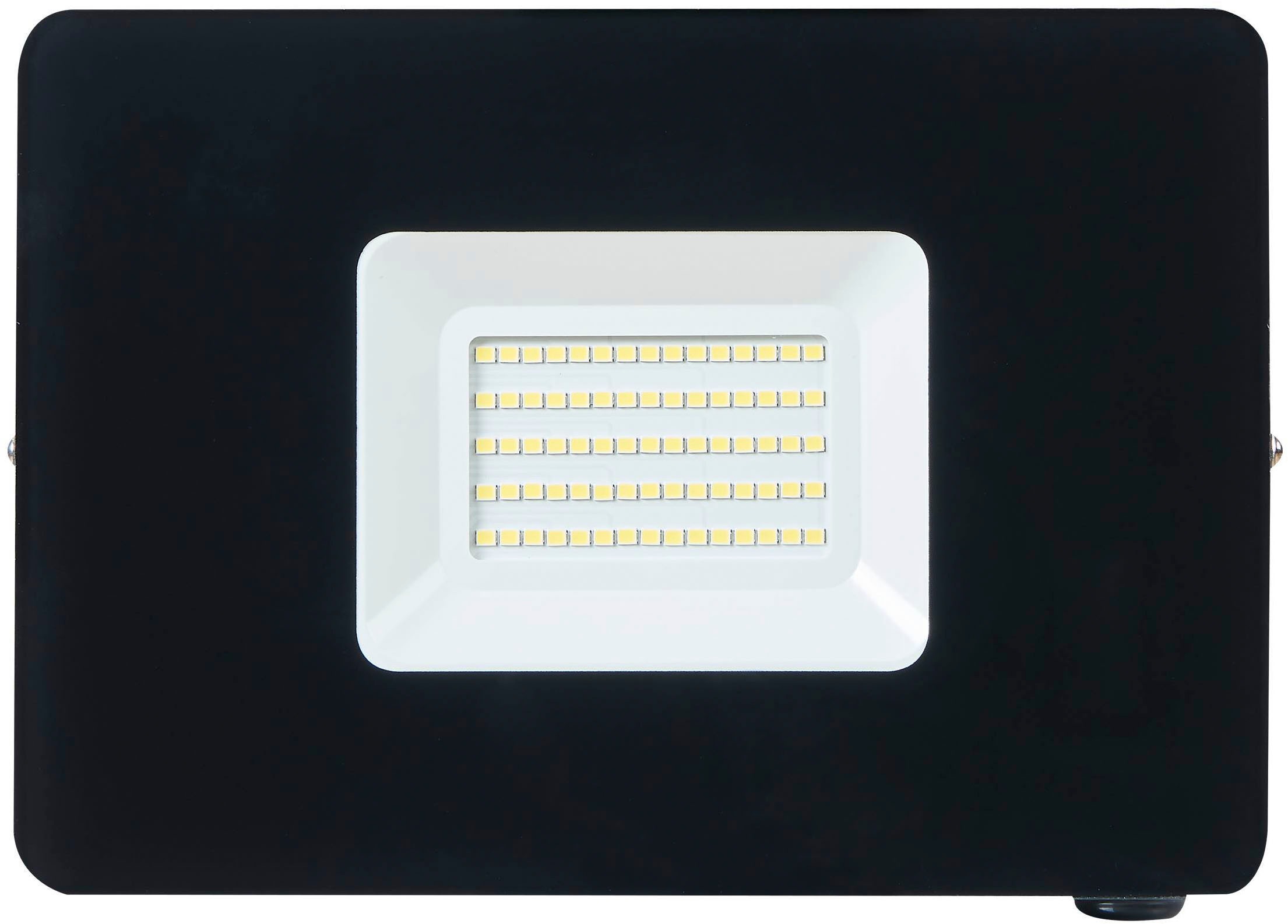 EGLO Wandleuchte »Faedo 3, Außen-Strahler, Außenleuchte, Wandstrahler, IP65, Lampe« LED-Modul 1 Stk. Kaltweiß Wand-/Deckenleuchte - L20,5 x H14,5 x AL3 cm - schwarz - 53W inkl.