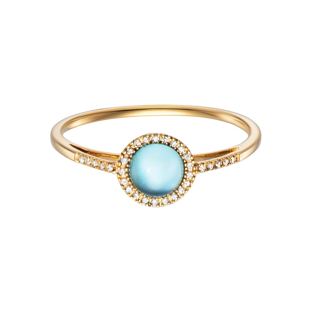 Julie Julsen Diamantring »BLUE TOPAZ, JJGRG0569.BT«