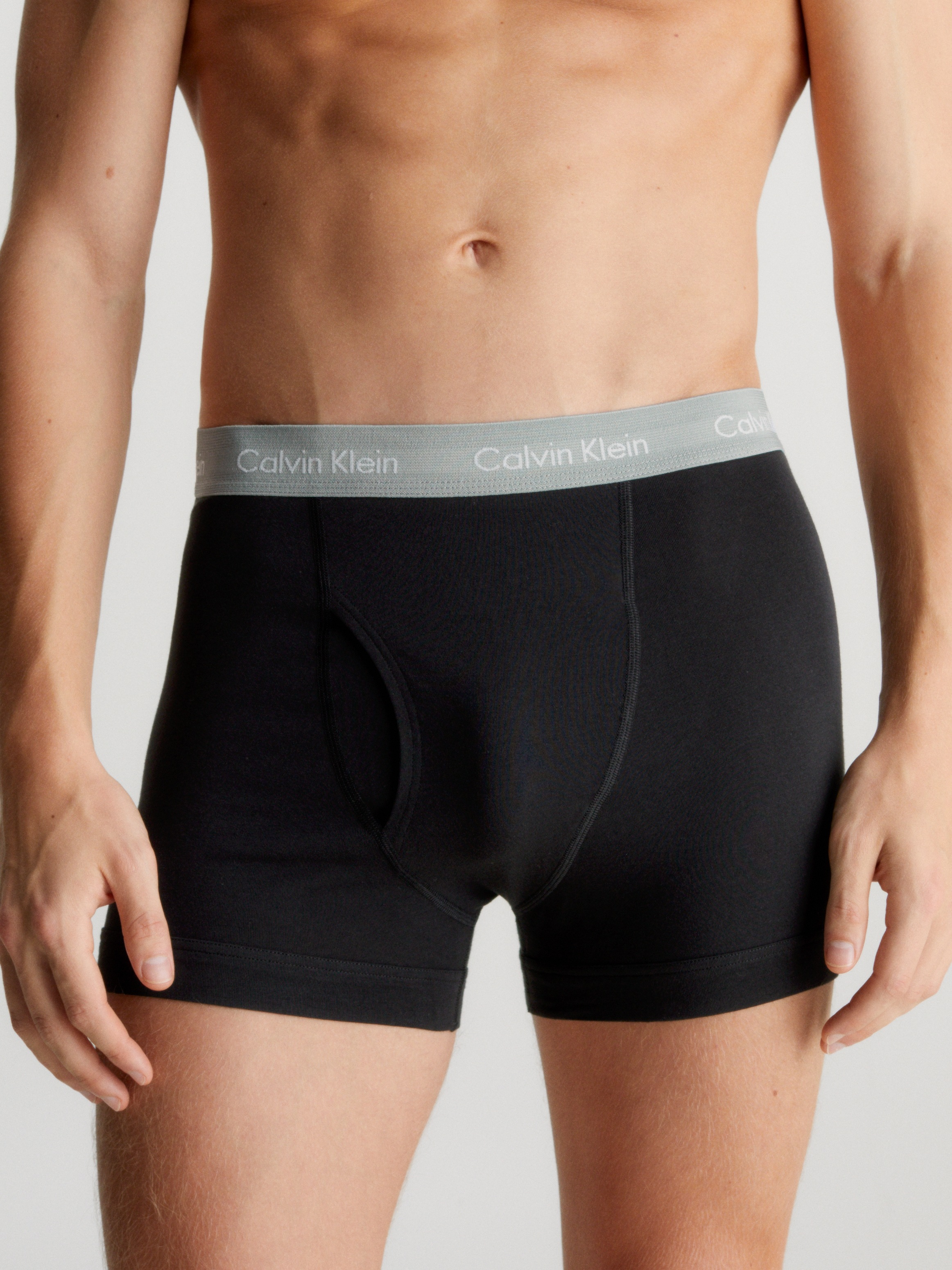 Calvin Klein Underwear Trunk »TRUNK 3PK«, (Packung, 3 St., 3er), mit praktischem Eingriff