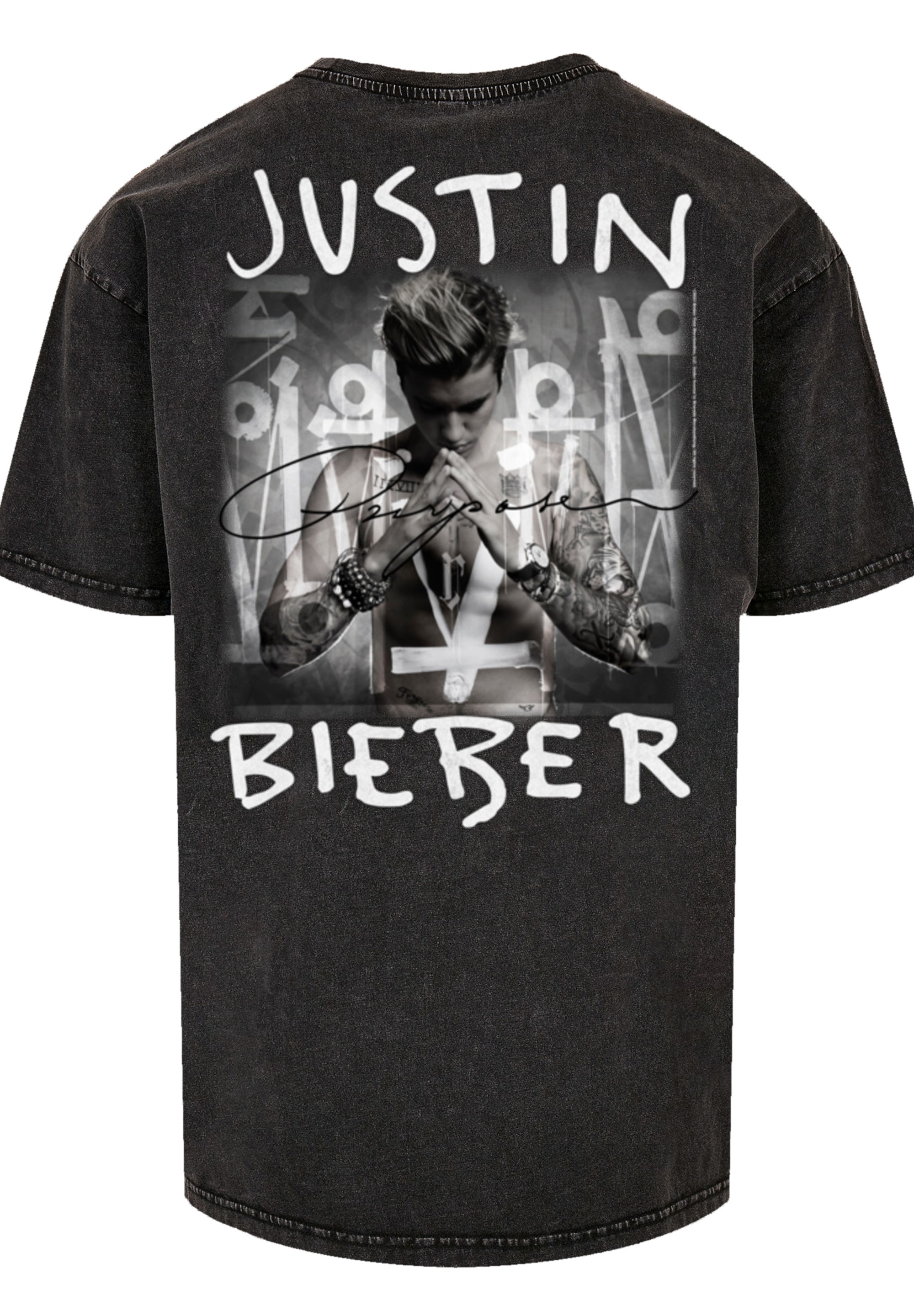 F4NT4STIC T-Shirt "Justin Bieber Purpose Album Cover", Premium Qualität, Mu günstig online kaufen